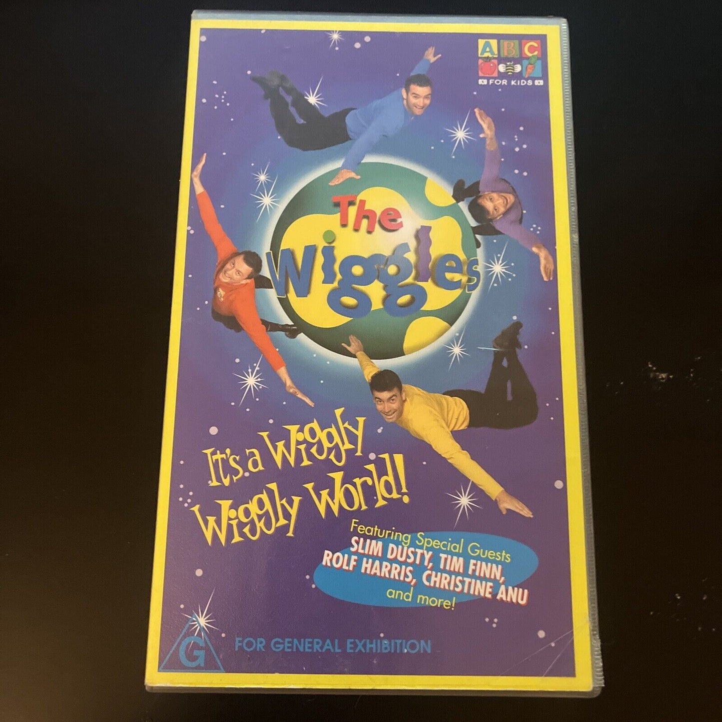 The Wiggles - It's A Wiggly Wiggly World (VHS, 2000) Cassette ABC PAL