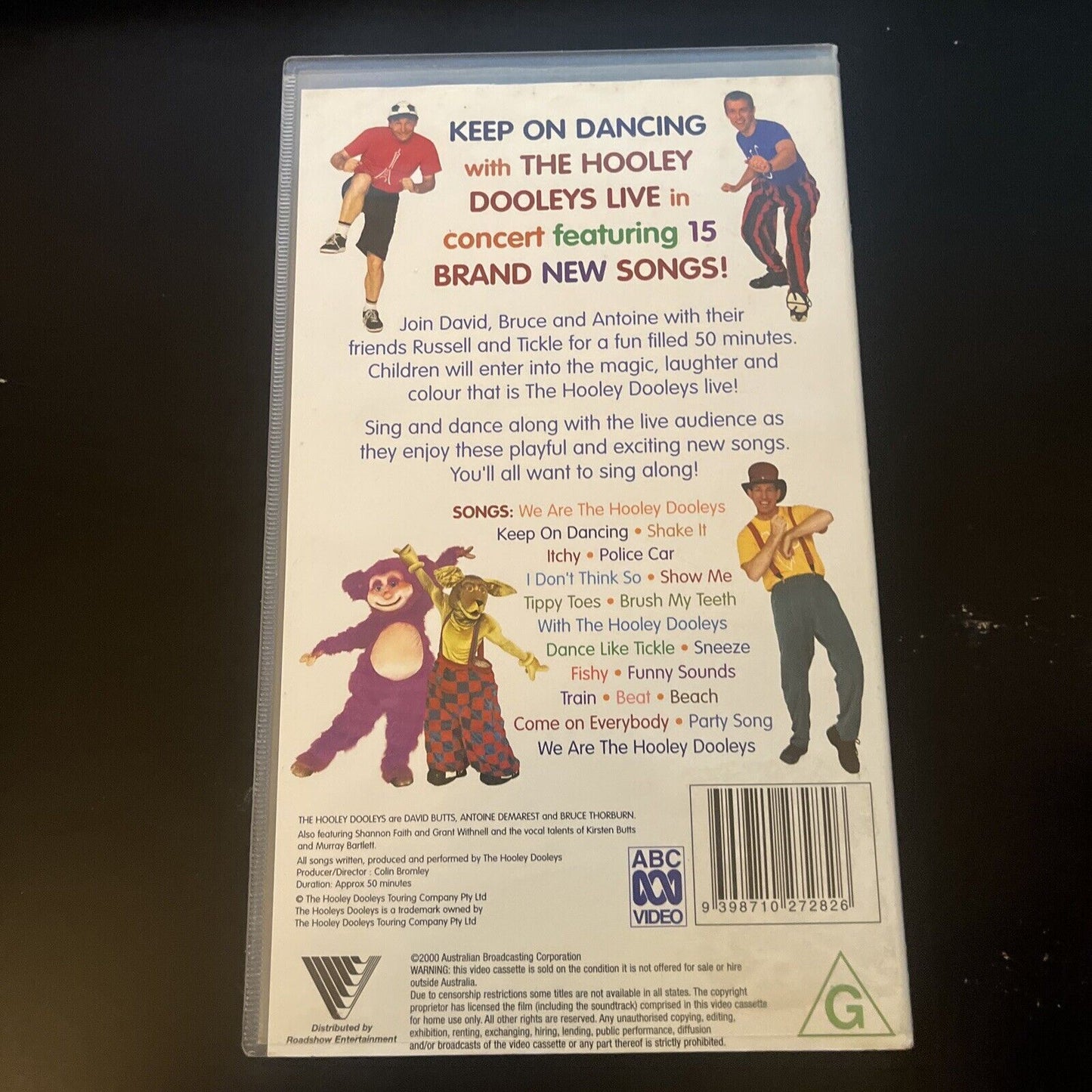 The Hooley Dooleys - Keep on Dancing (VHS, 2000) PAL