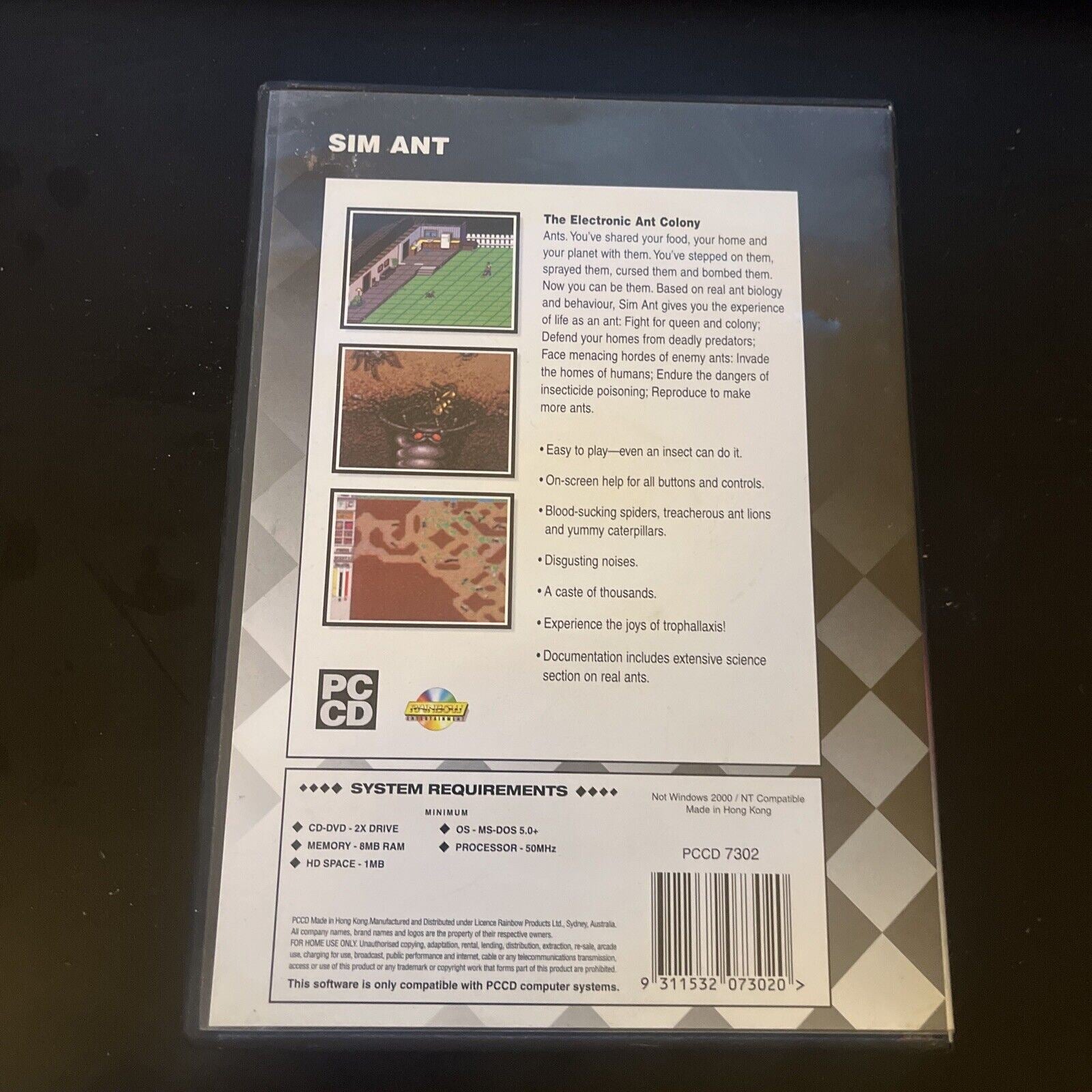 Sim Ant PC CDROM DOS Game – Retro Unit