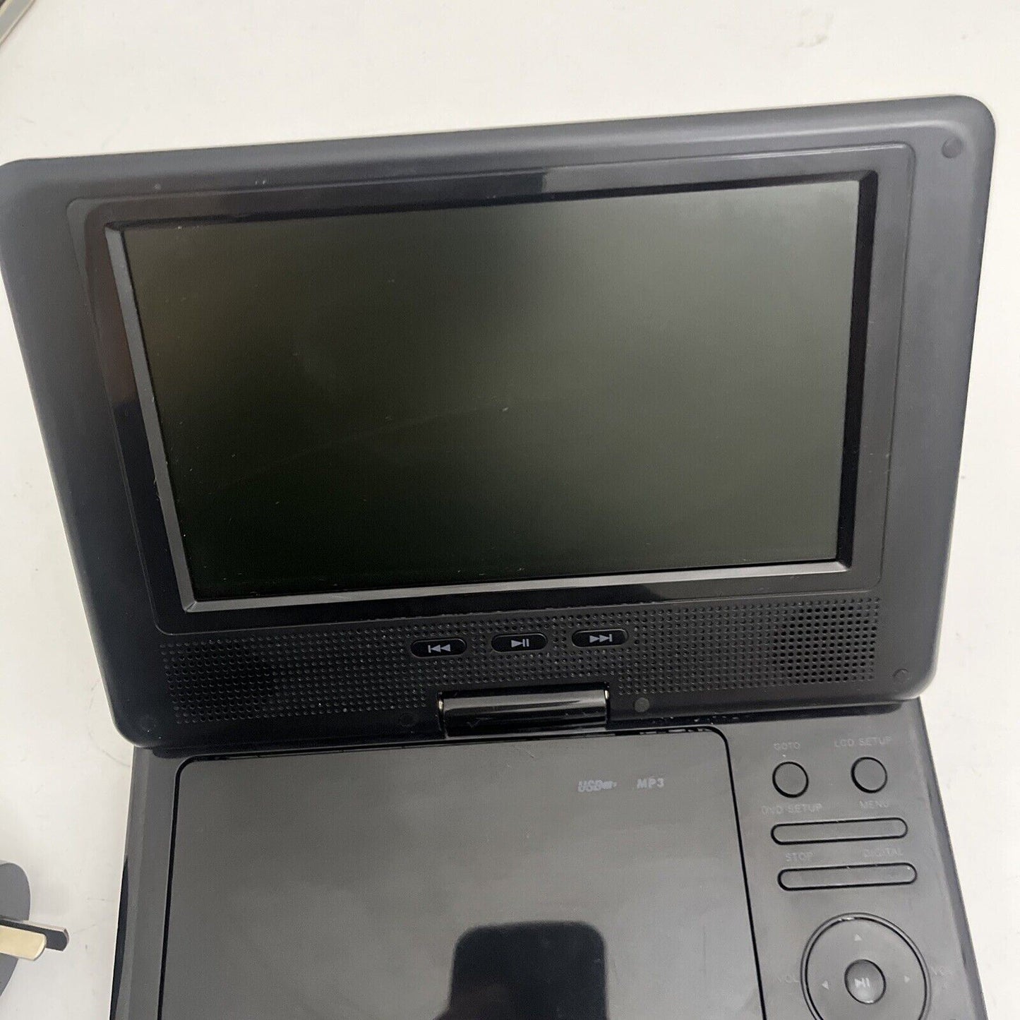Audiosonic Portable DVD Player PD-730B 7" Multi Region Player