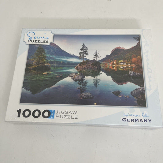 *New Sealed* Scenic Puzzles Hintersee Lake Germany Jigsaw Puzzle 1000pcs