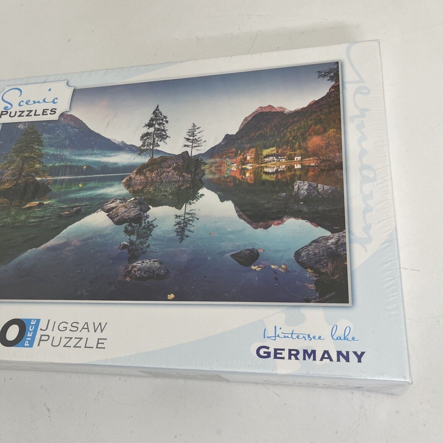 *New Sealed* Scenic Puzzles Hintersee Lake Germany Jigsaw Puzzle 1000pcs
