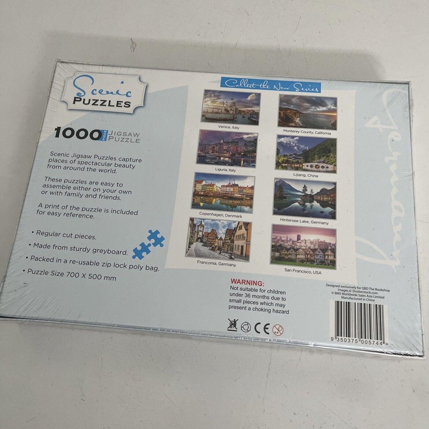 *New Sealed* Scenic Puzzles Hintersee Lake Germany Jigsaw Puzzle 1000pcs