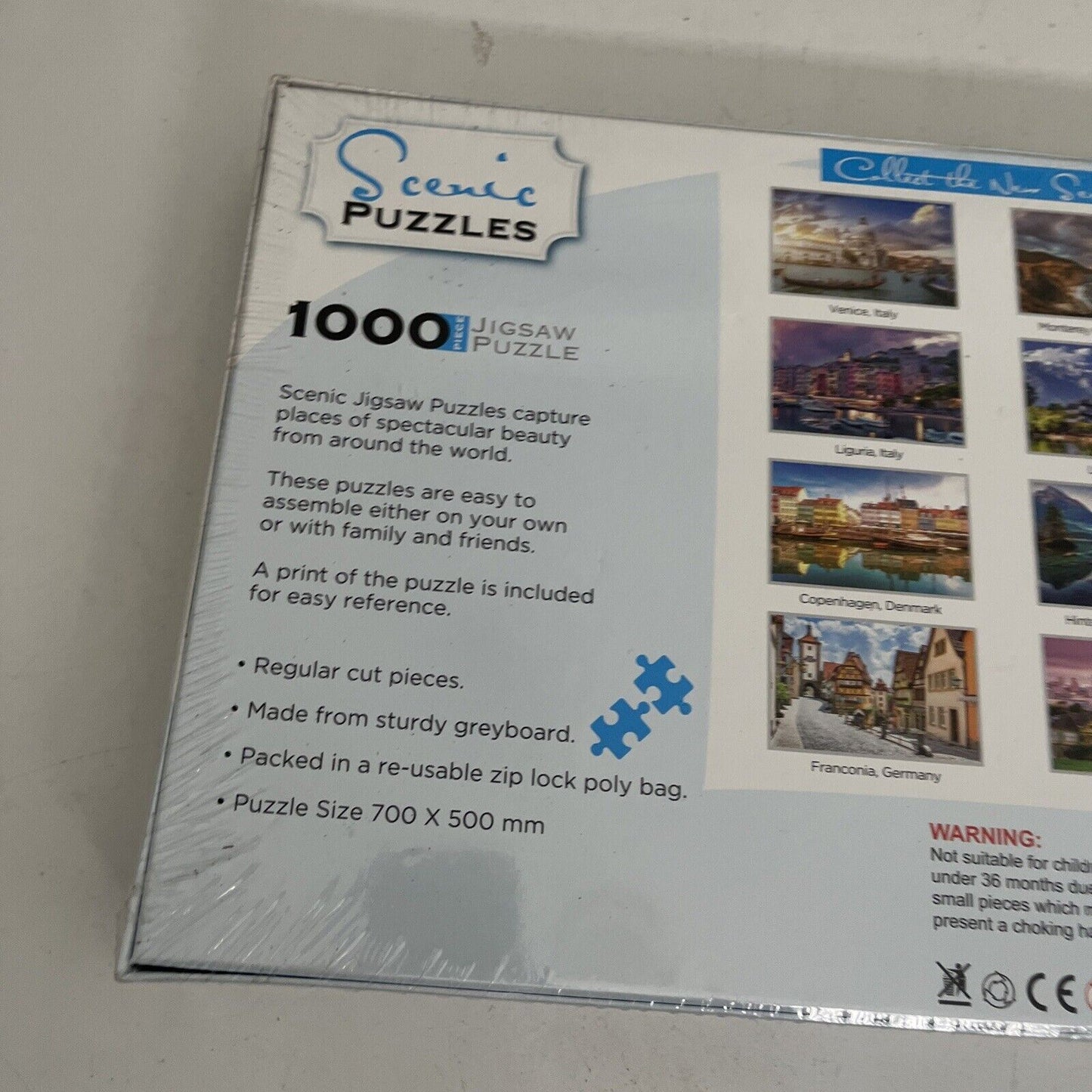 *New Sealed* Scenic Puzzles Hintersee Lake Germany Jigsaw Puzzle 1000pcs