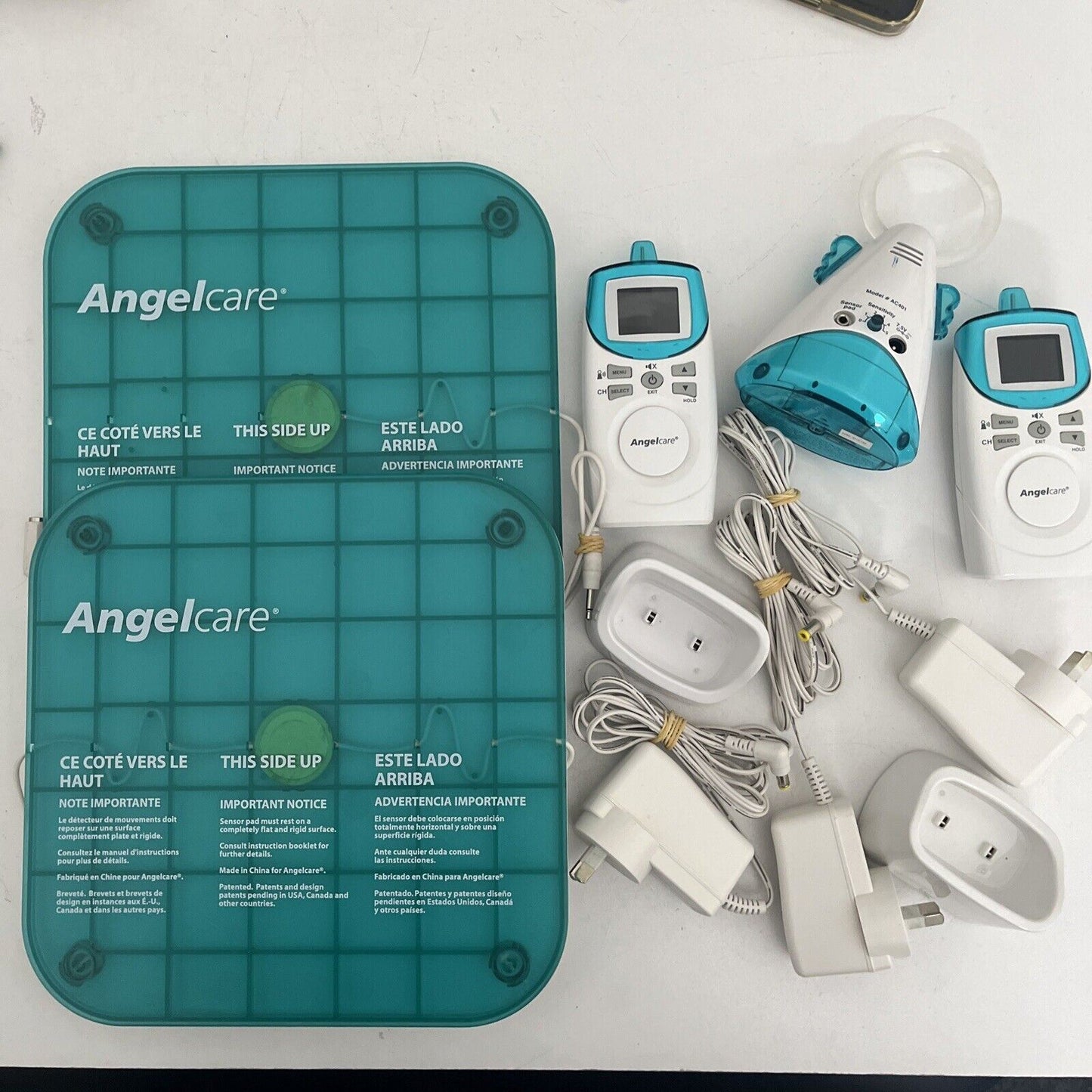 Angelcare Movement & Sound Monitor with Movement Sensor Pad (AC401)