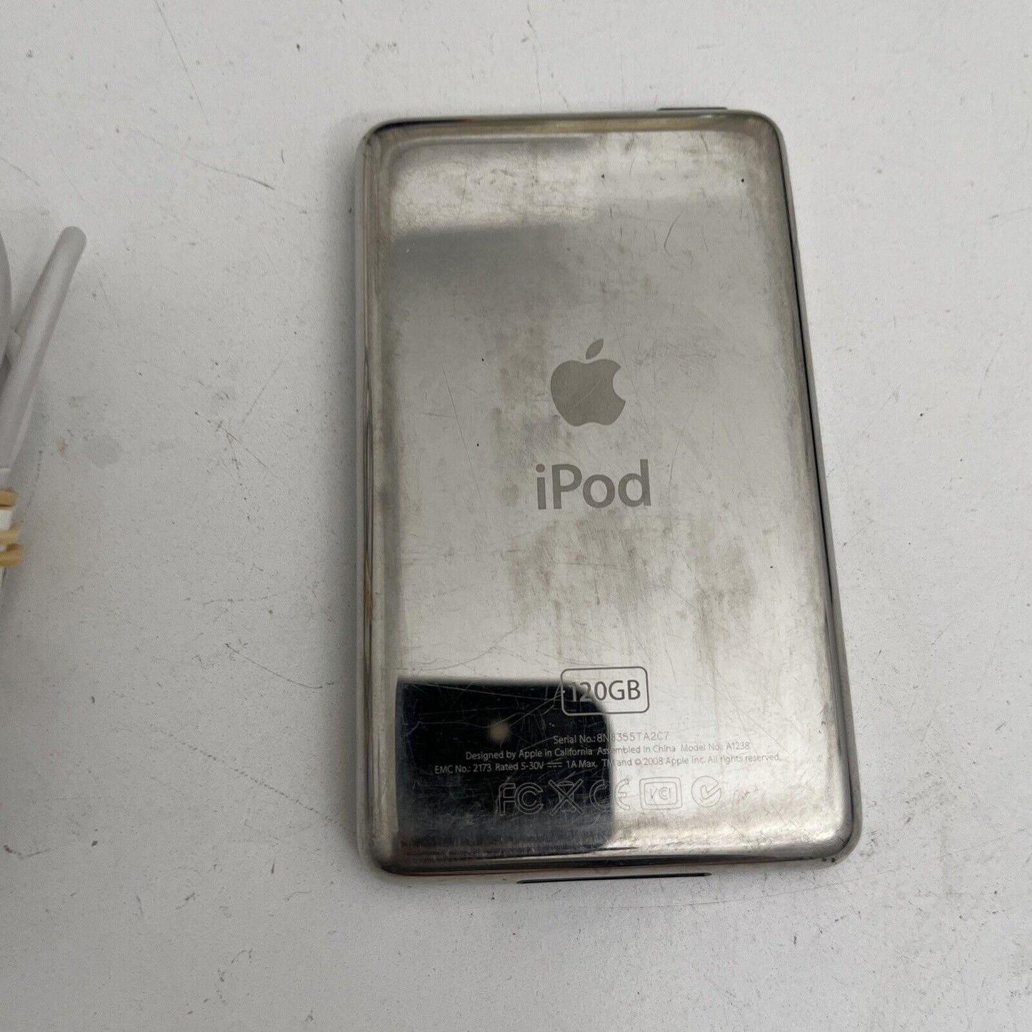 iPod Classic 120GB Black A1238 EMC 2173 7th Generation