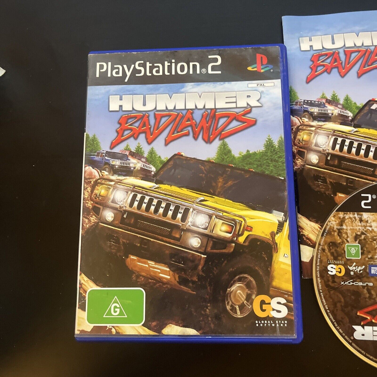 Hummer Racing Ps2 Hummer Badlands - PS2 PAL With Manual – Retro Unit