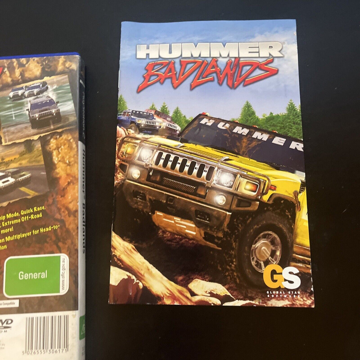 Hummer Racing Ps2 Hummer Badlands - PS2 PAL With Manual – Retro Unit