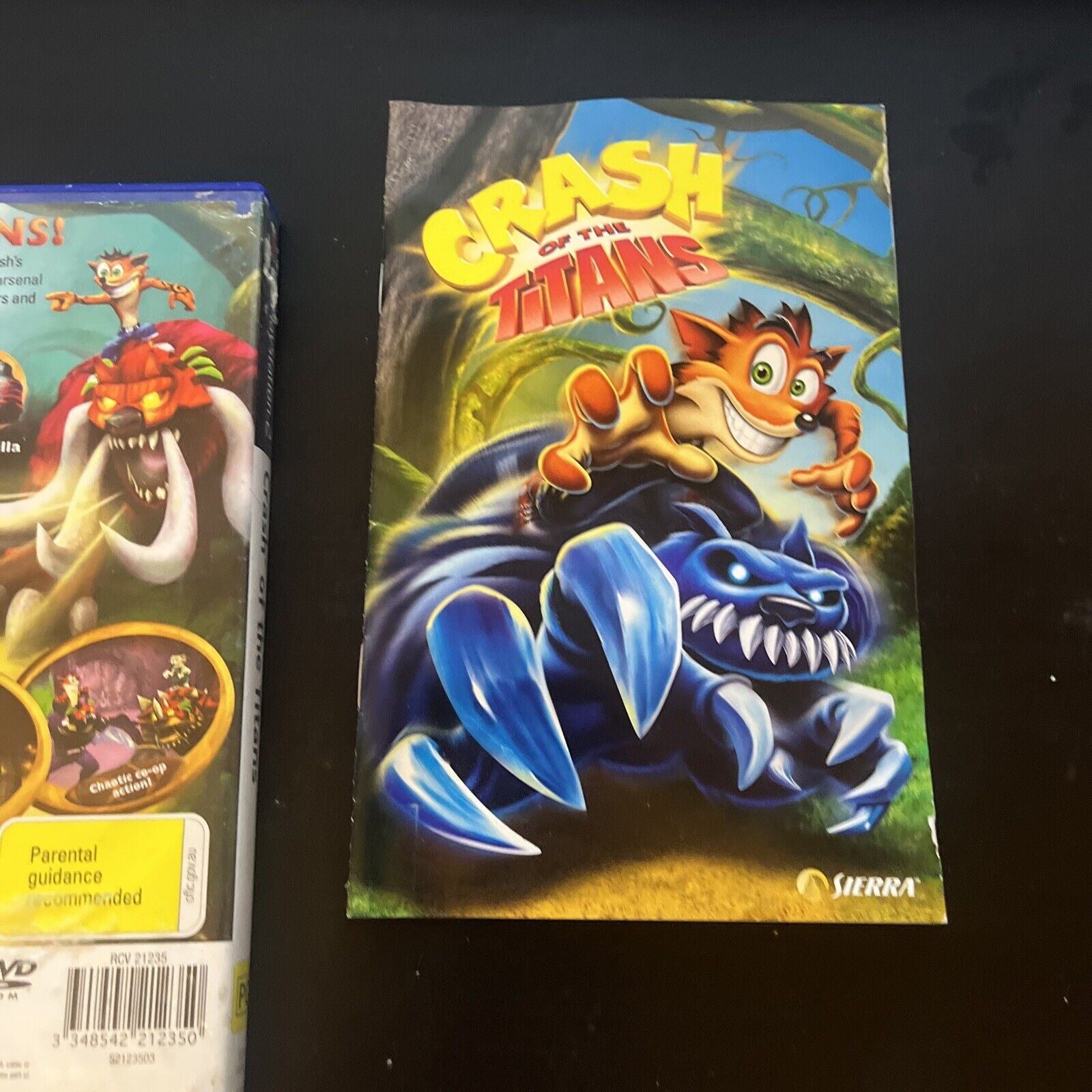 Manual de Playstation 2 - Ps2 Original do Jogo Crash Tw Manual de Playstation 2 - Ps2 Original do Jogo Crash Tw