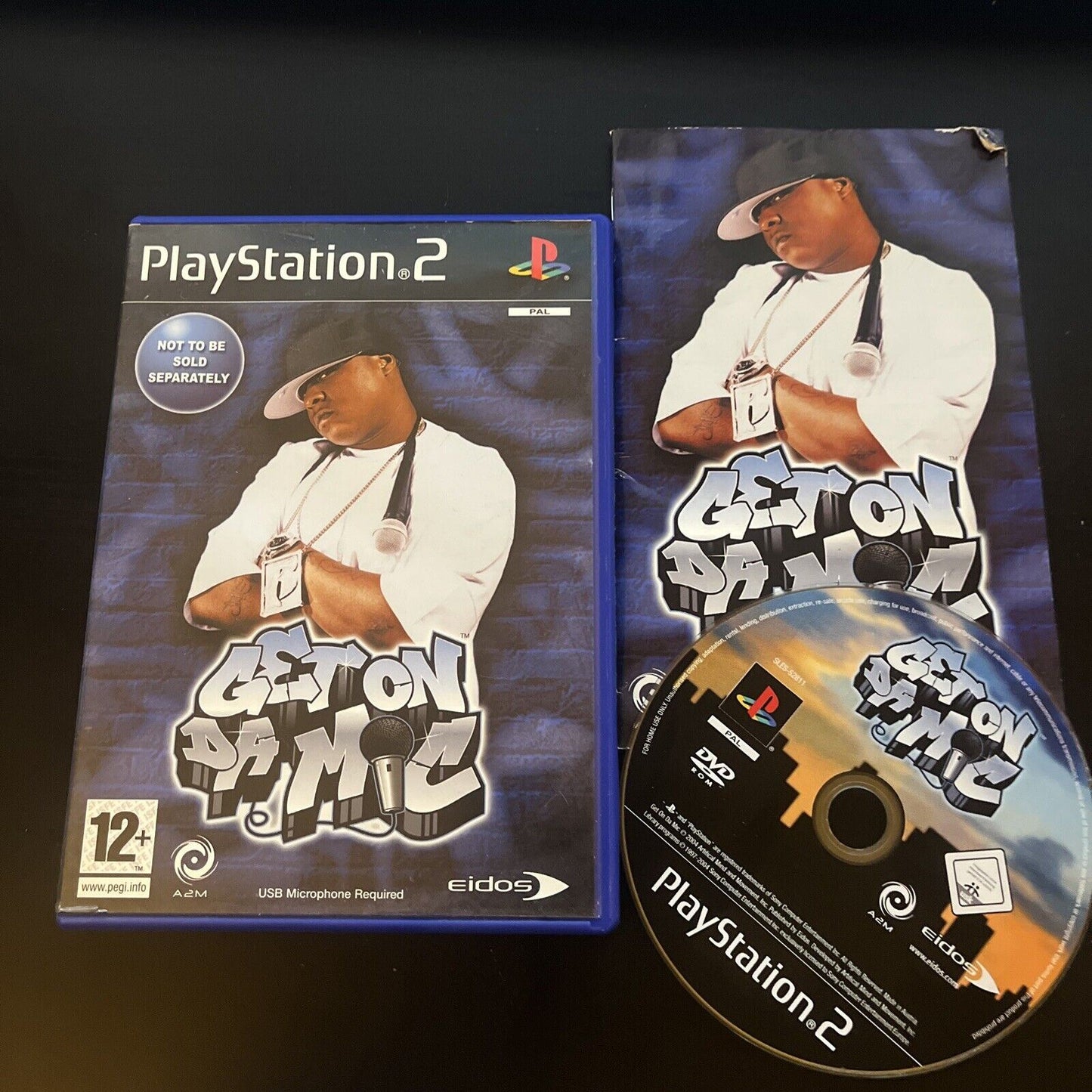 Get On Da Mic PlayStation 2 PS2 with Manual PAL