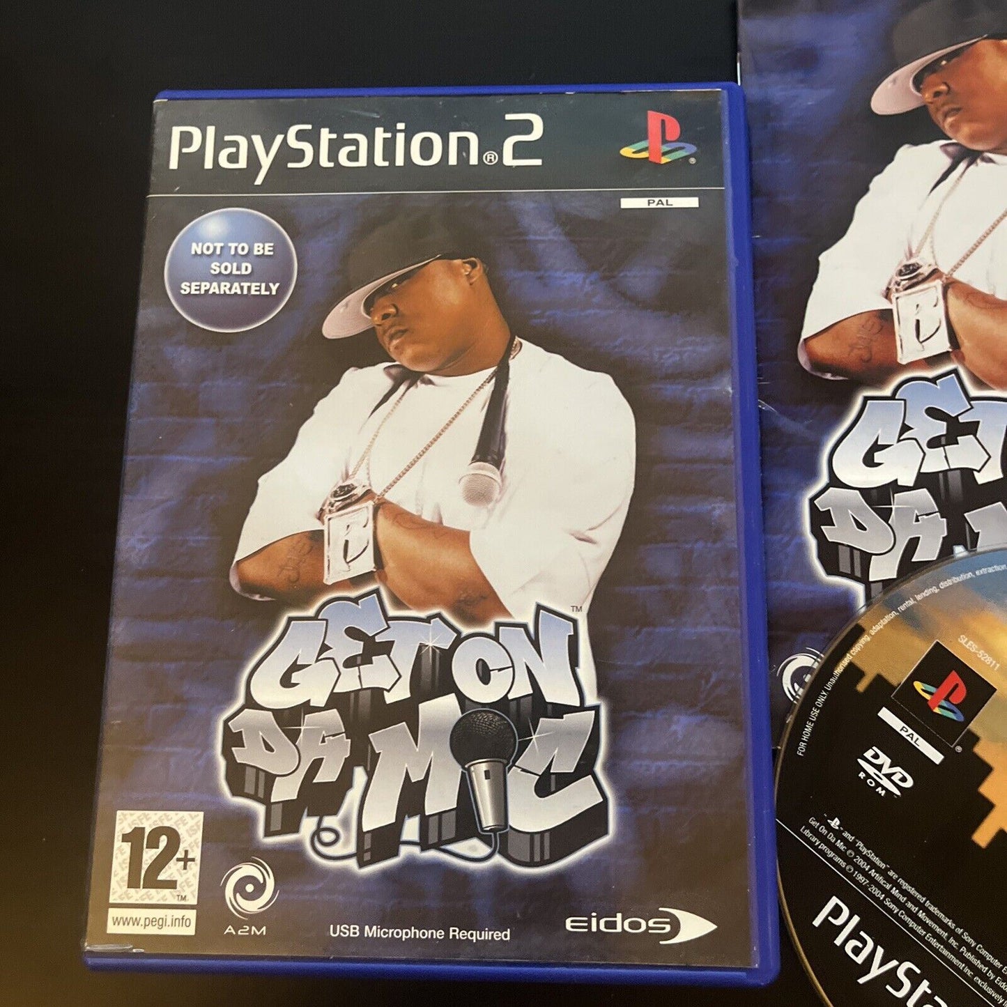 Get On Da Mic PlayStation 2 PS2 with Manual PAL