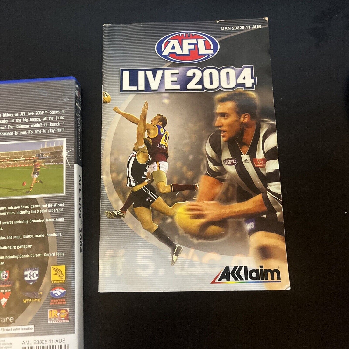 AFL LIVE 2004 - Sony PlayStation 2 ps2 Game With Manual PAL