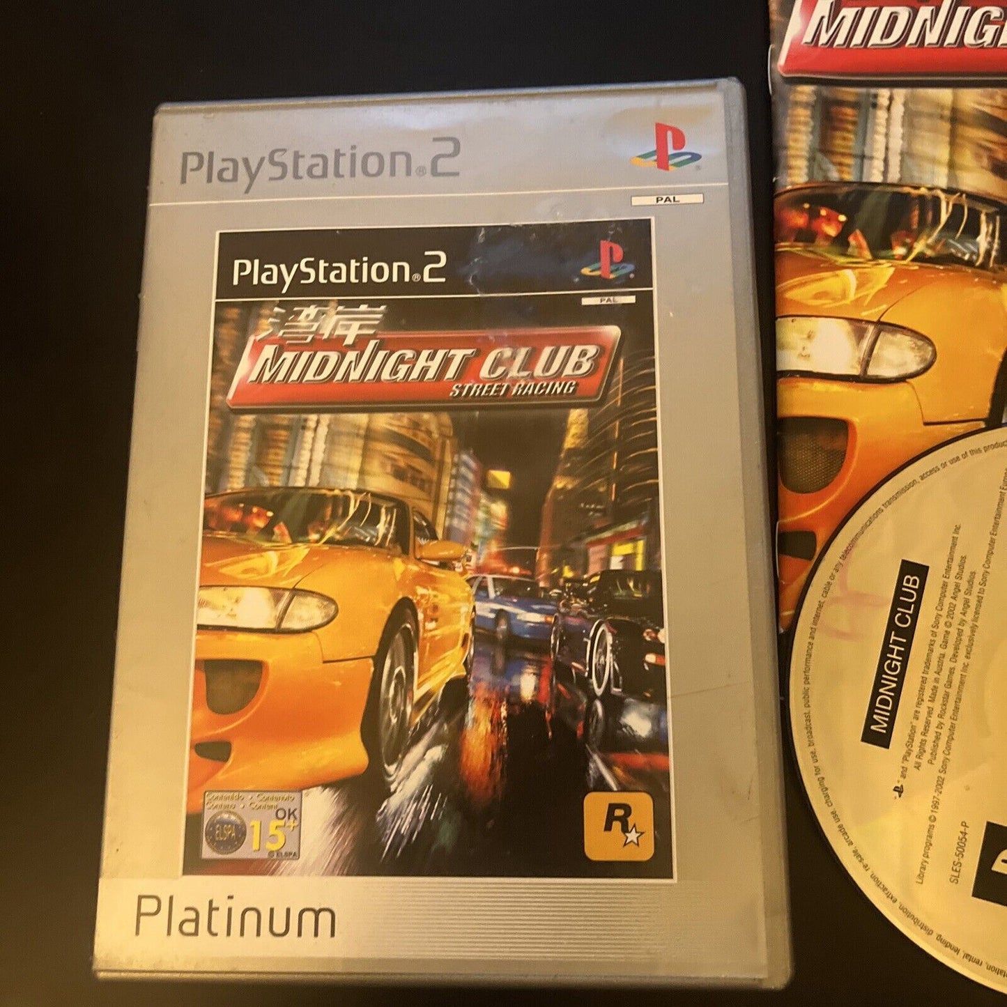 Midnight Club Street Racing - Platinum (PlayStation 2 PS2) PAL With Manual