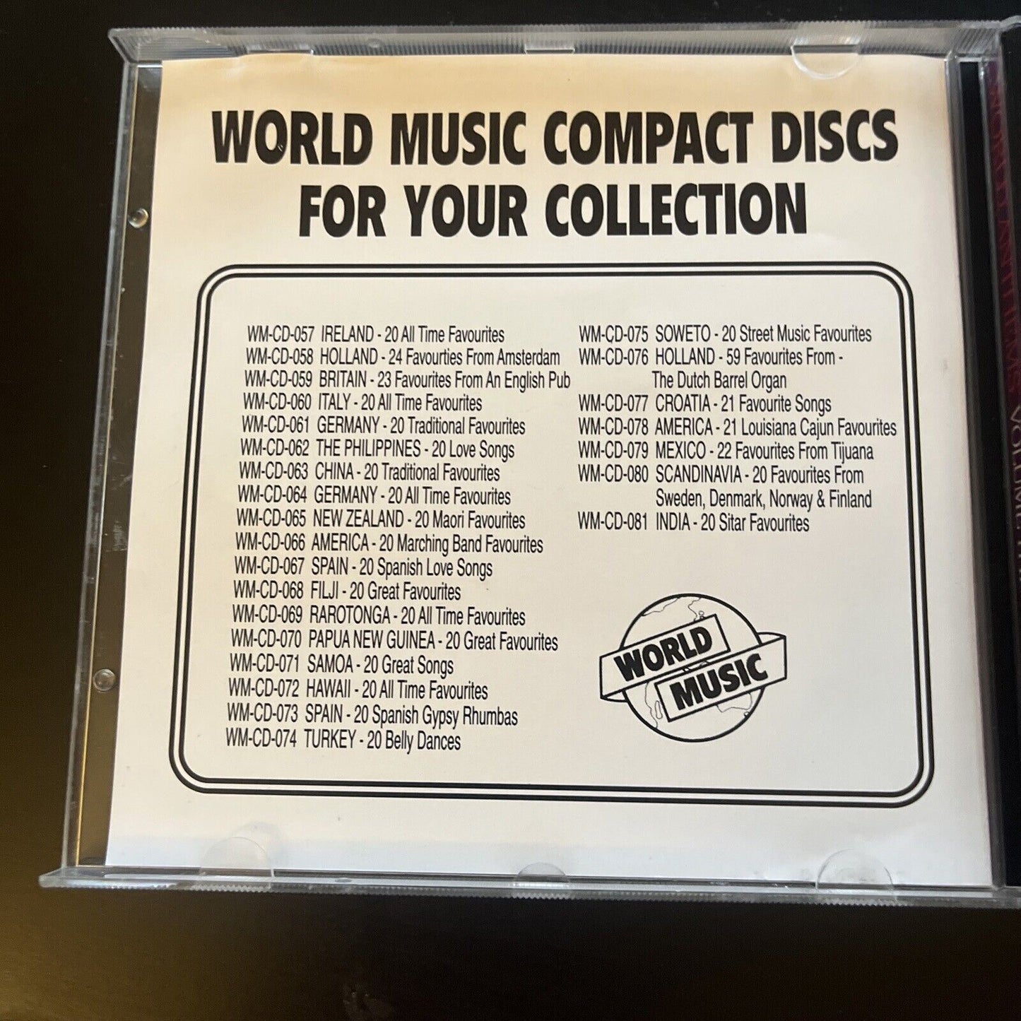 World Anthems - Volume 3 - 20 National Anthems (CD, 1997)