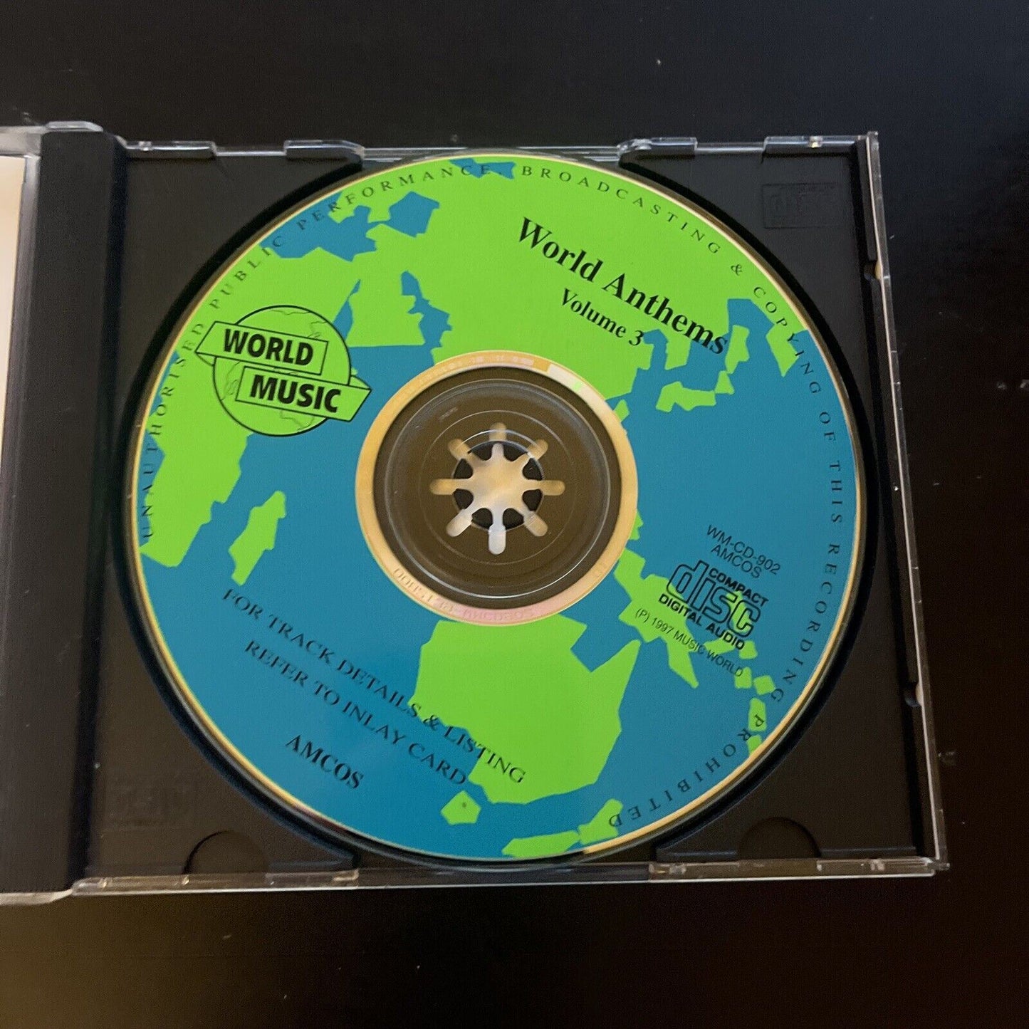 World Anthems - Volume 3 - 20 National Anthems (CD, 1997)