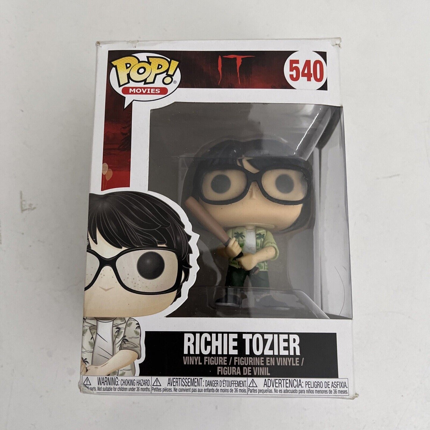 Richie Tozier IT  3.75 inch 540 Funko Pop Vinyl Action Figure