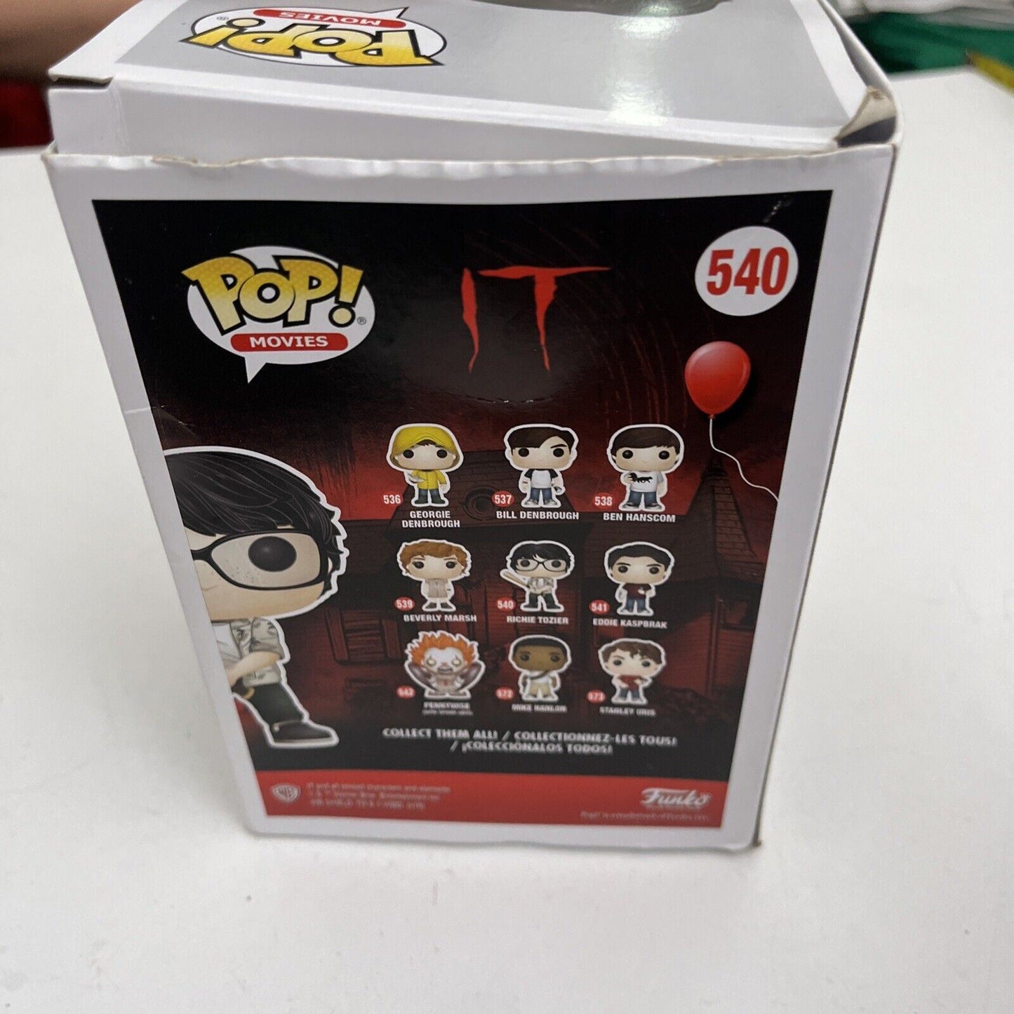 Richie Tozier IT  3.75 inch 540 Funko Pop Vinyl Action Figure