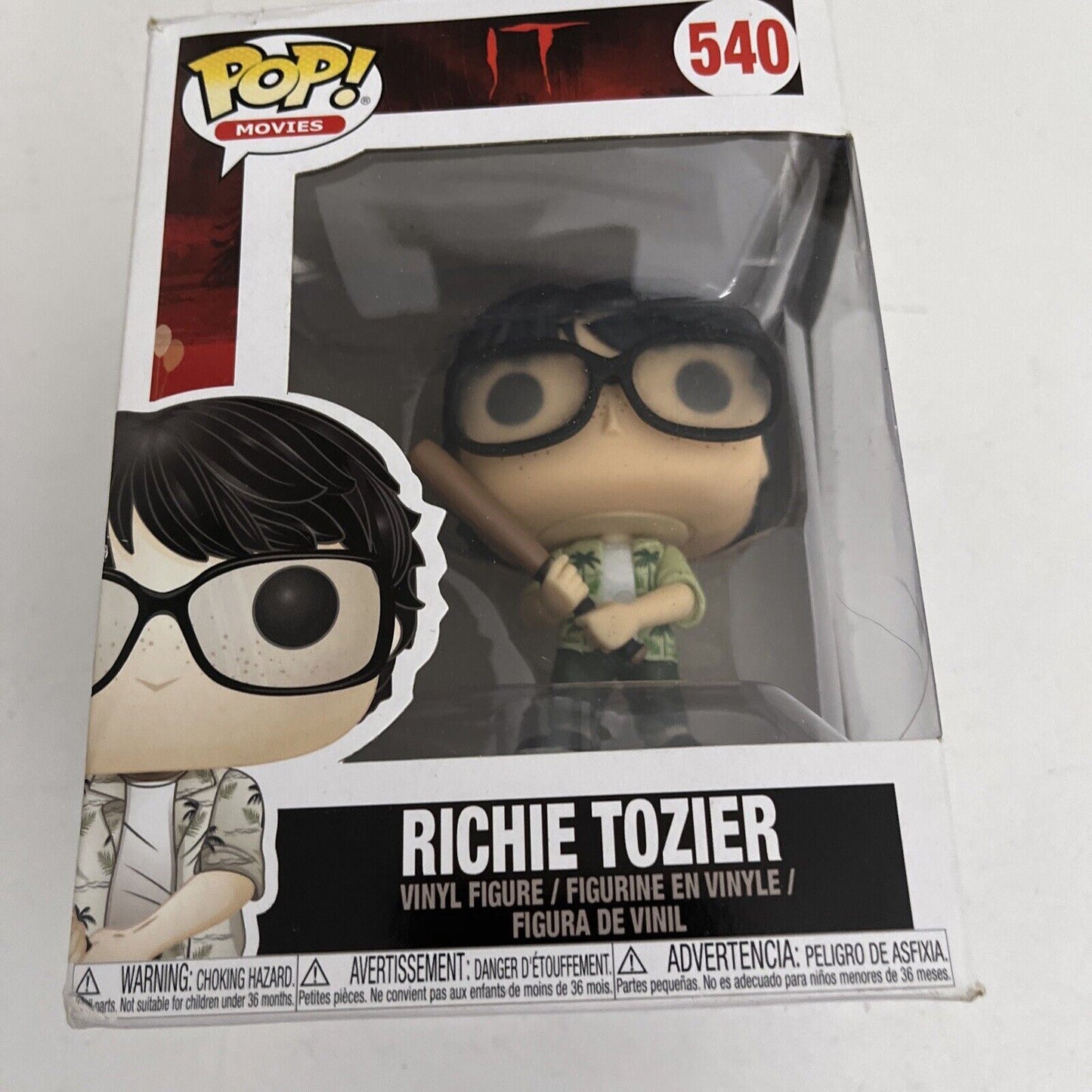 Richie Tozier IT  3.75 inch 540 Funko Pop Vinyl Action Figure