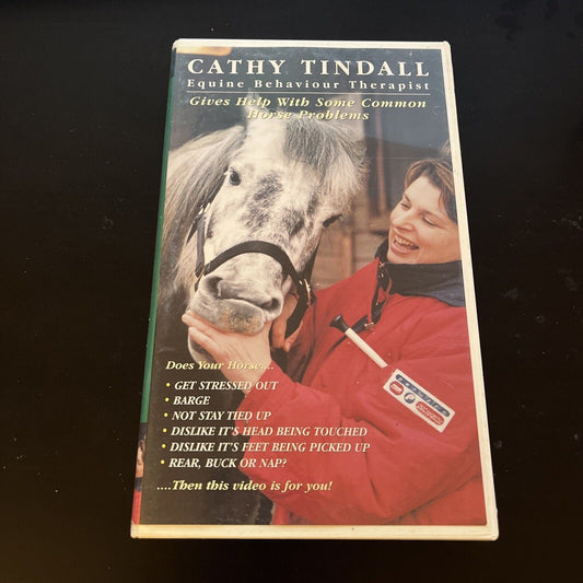 Cathy Tindall Equine Behaviour Therapist - Help with Common Horse Problems (VHS)