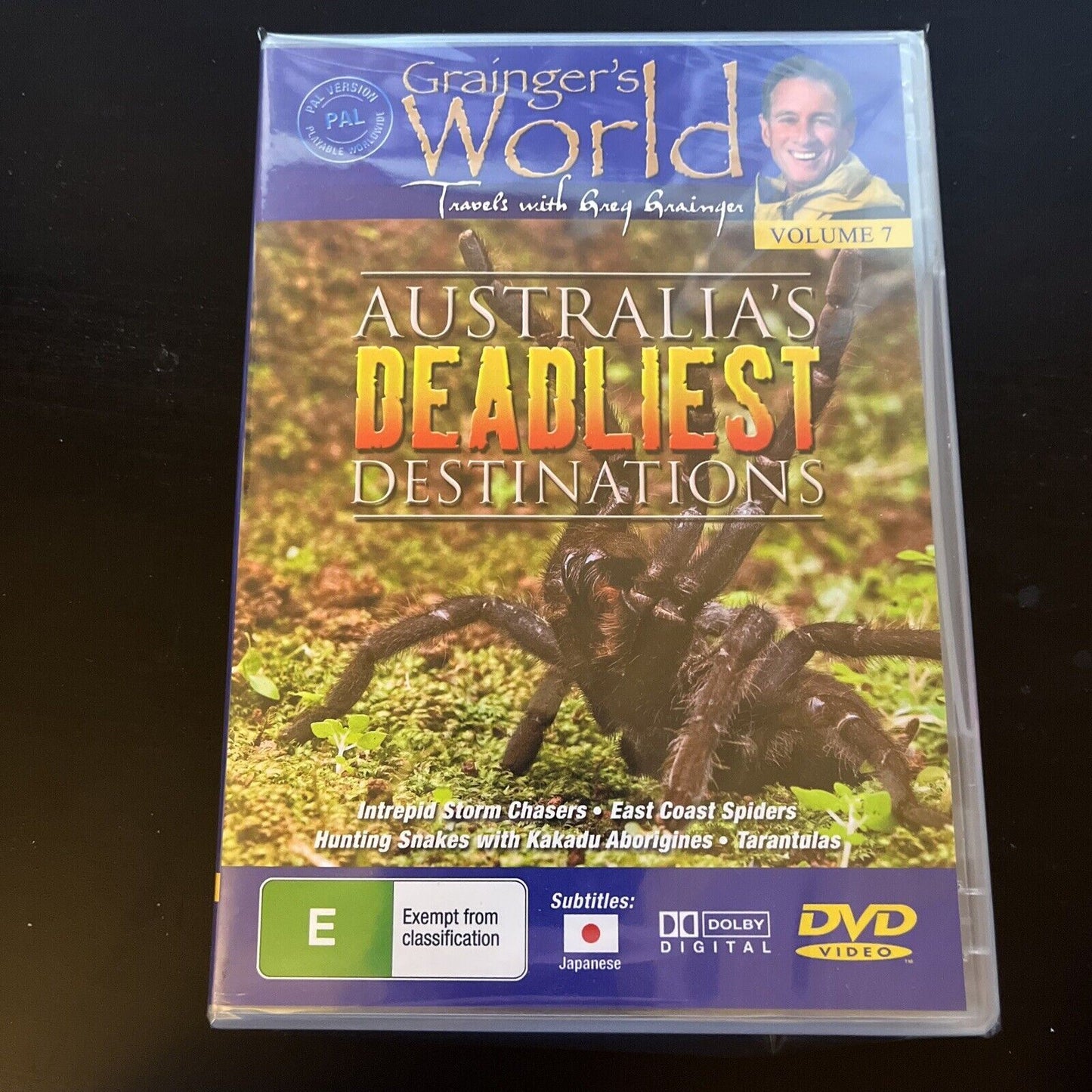 Grainger's World Australia's Deadliest Destinations 7 DVD NEW All Regions