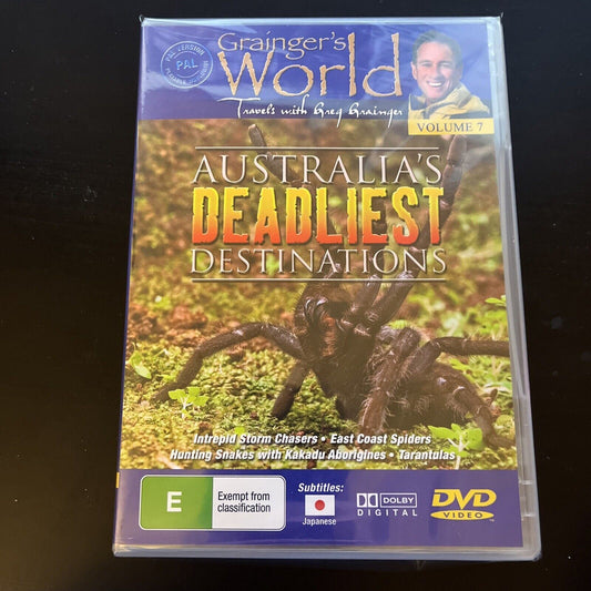 Grainger's World Australia's Deadliest Destinations 7 DVD NEW All Regions
