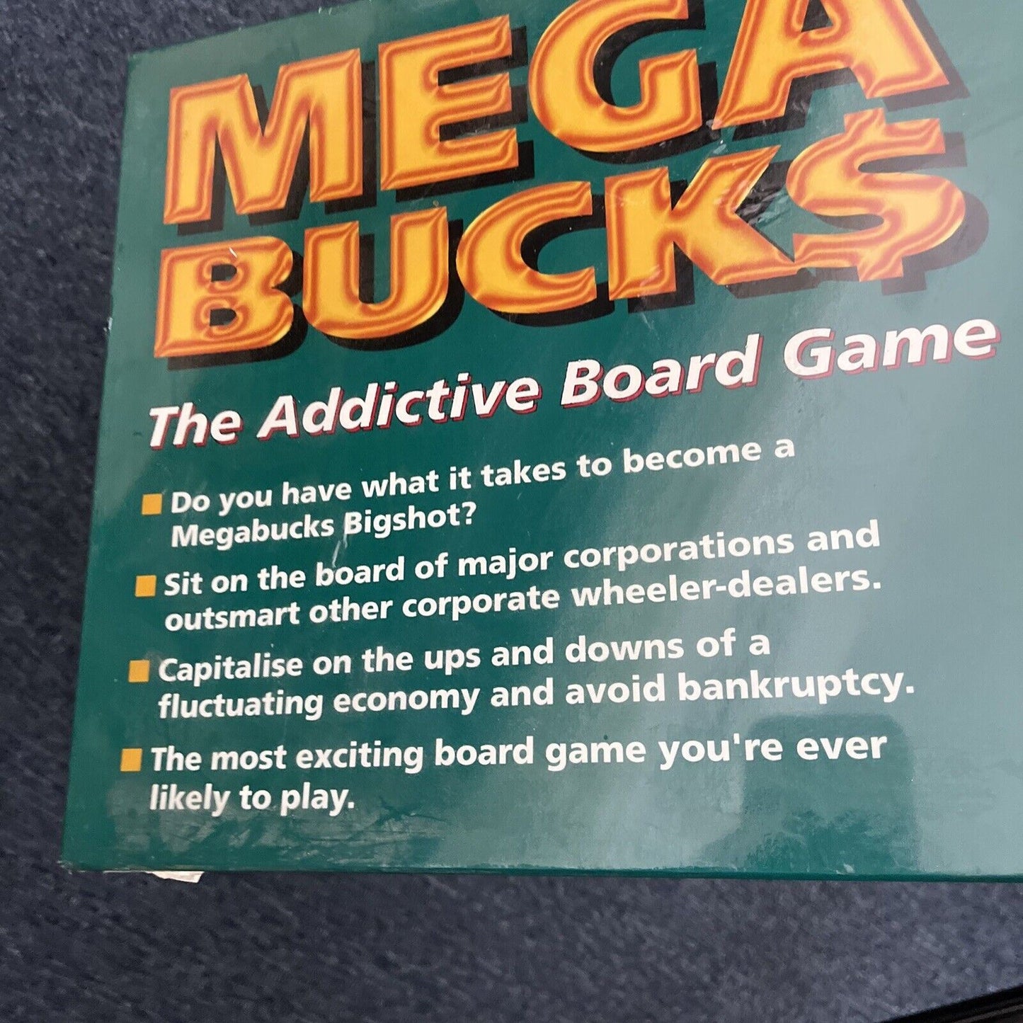 *New Sealed* Mega Bucks Buck$ The Addictive Board Game