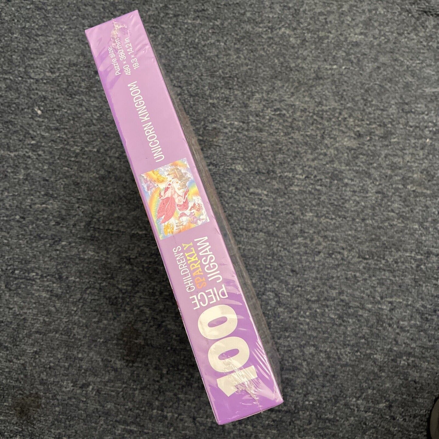 *New Sealed* Unicorn Kingdom Hinkler Sparkly Jigsaw  100 XL Piece Puzzle 6+