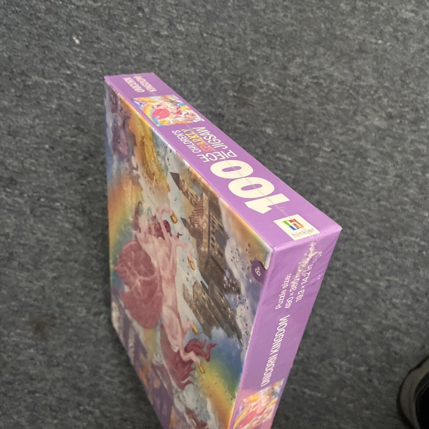 *New Sealed* Unicorn Kingdom Hinkler Sparkly Jigsaw  100 XL Piece Puzzle 6+