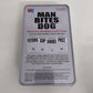 *New Sealed* Man Bites Dog Card Game In a Tin Hilarious Headline