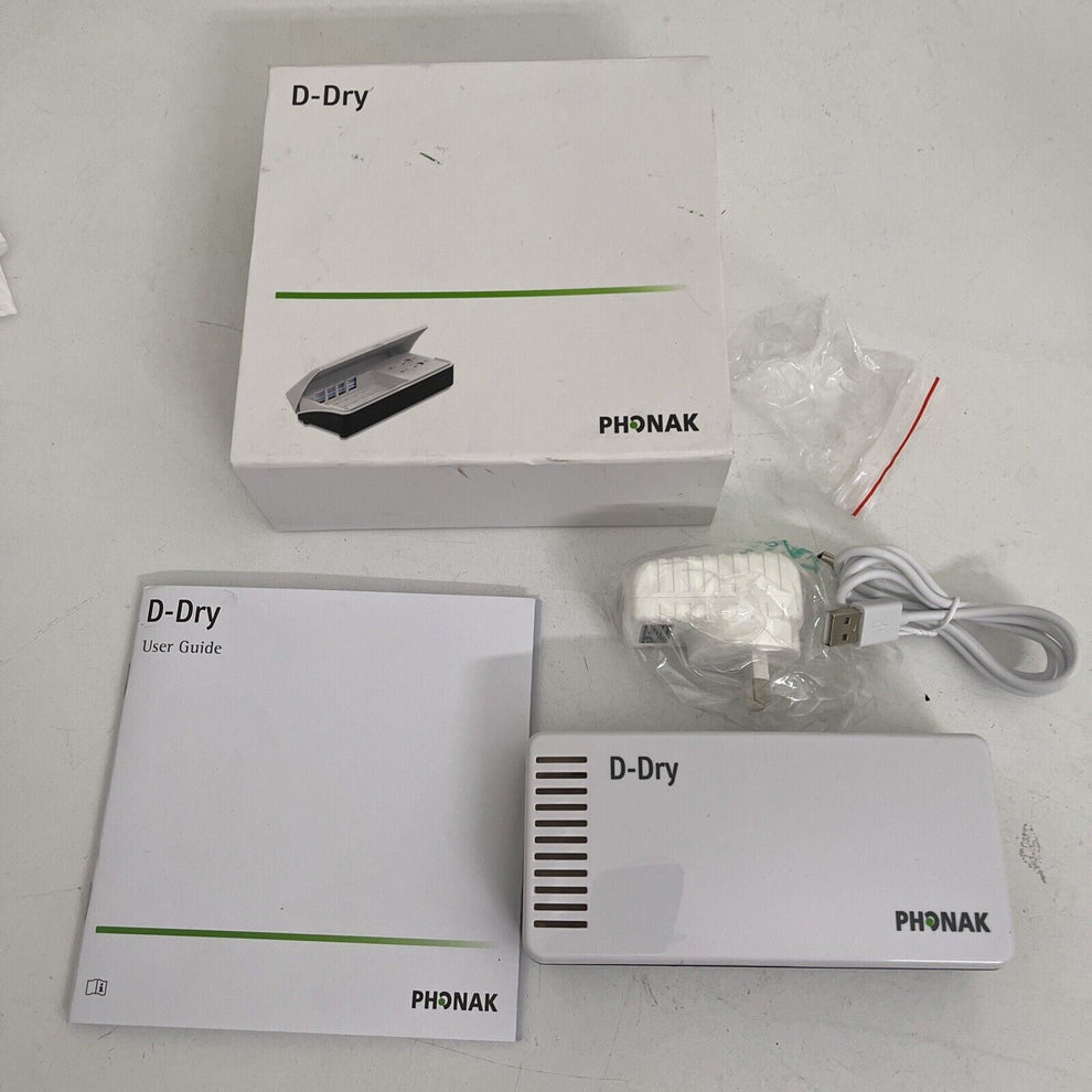 Phonak DDry UV Sterilizer Hearing Aid Sterilizer Cleaner Dehumidifier