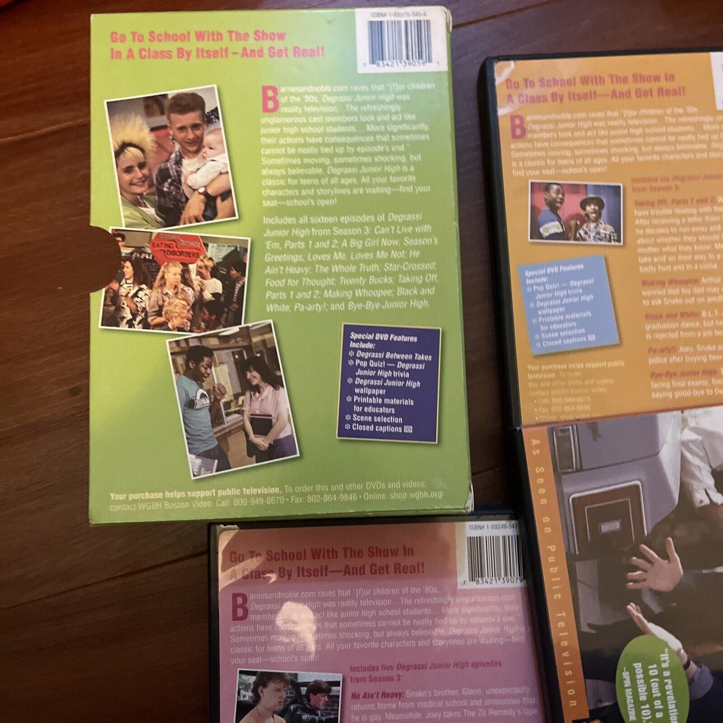 Degrassi Junior High - Season 2 & 3 (DVD, 1987, 6-Disc) All Regions