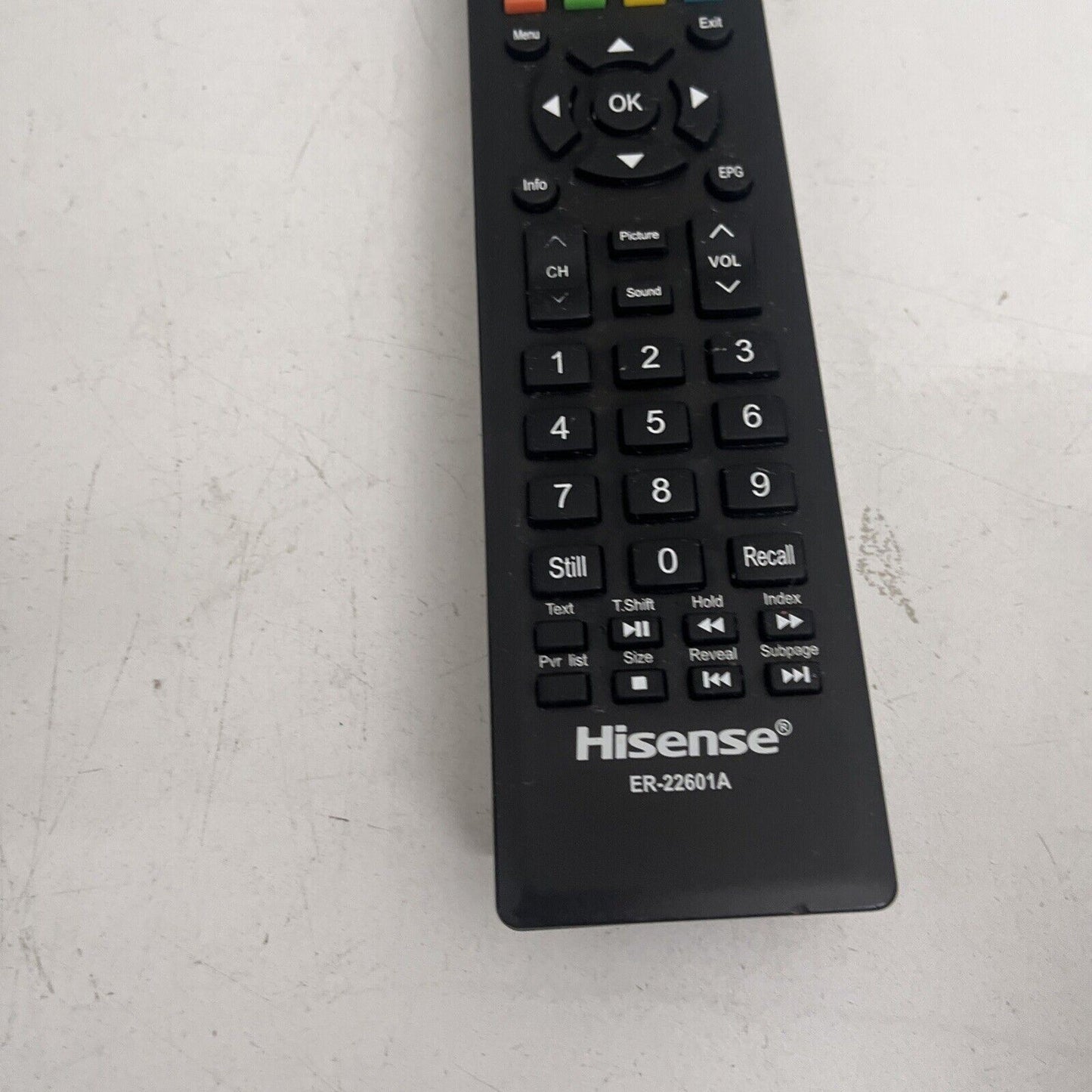 Genuine Hisense ER-22601A TV Remote Control D33 E33 F33