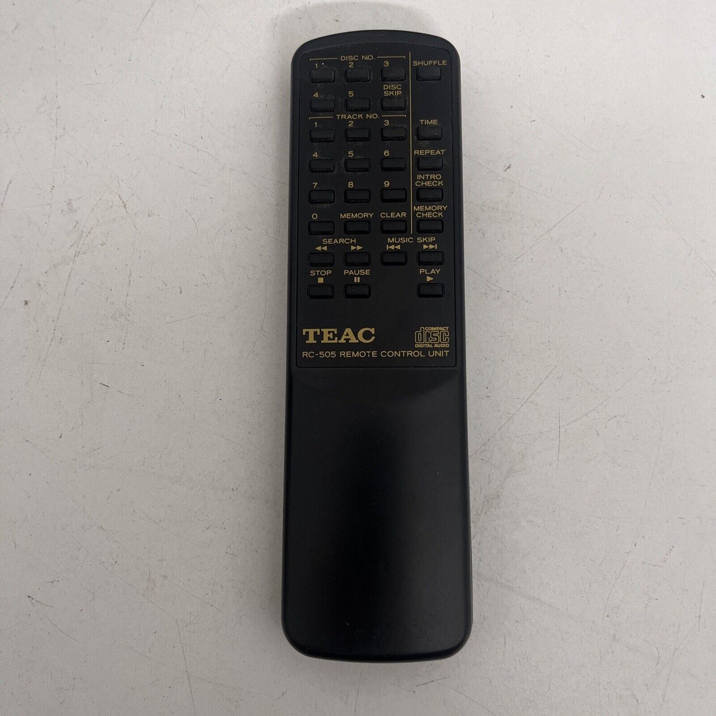 Genuine Teac RC-505 Remote Control for CD player