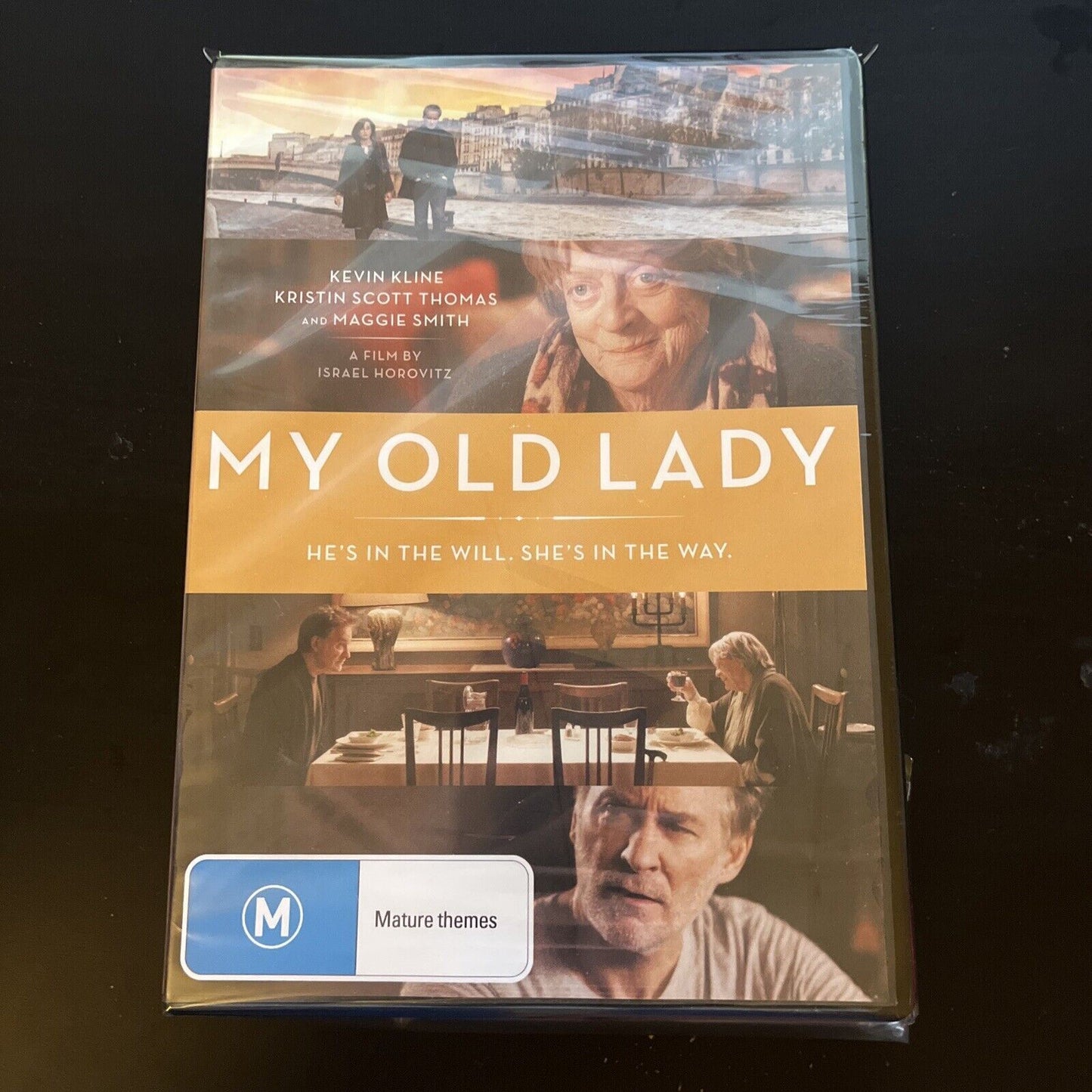 NEW My Old Lady (DVD, 2014) Kevin Kline, Maggie Smith Region 4