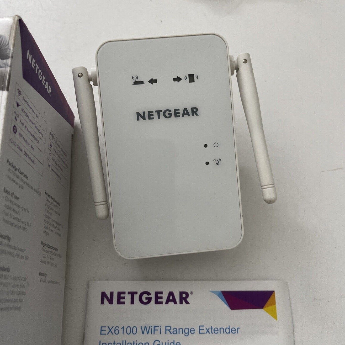 NETGEAR EX6100 AC750 Dual Band Universal WiFi Range Extender