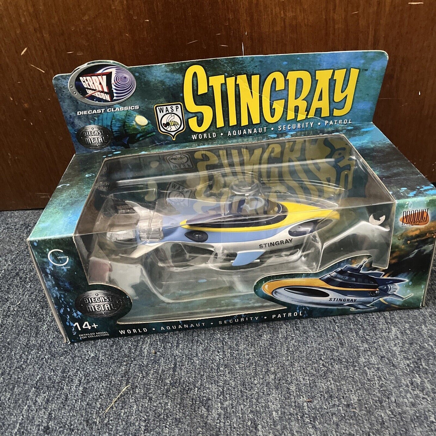 Gerry Anderson - STINGRAY - Diecast Model - Product Enterprise 2005