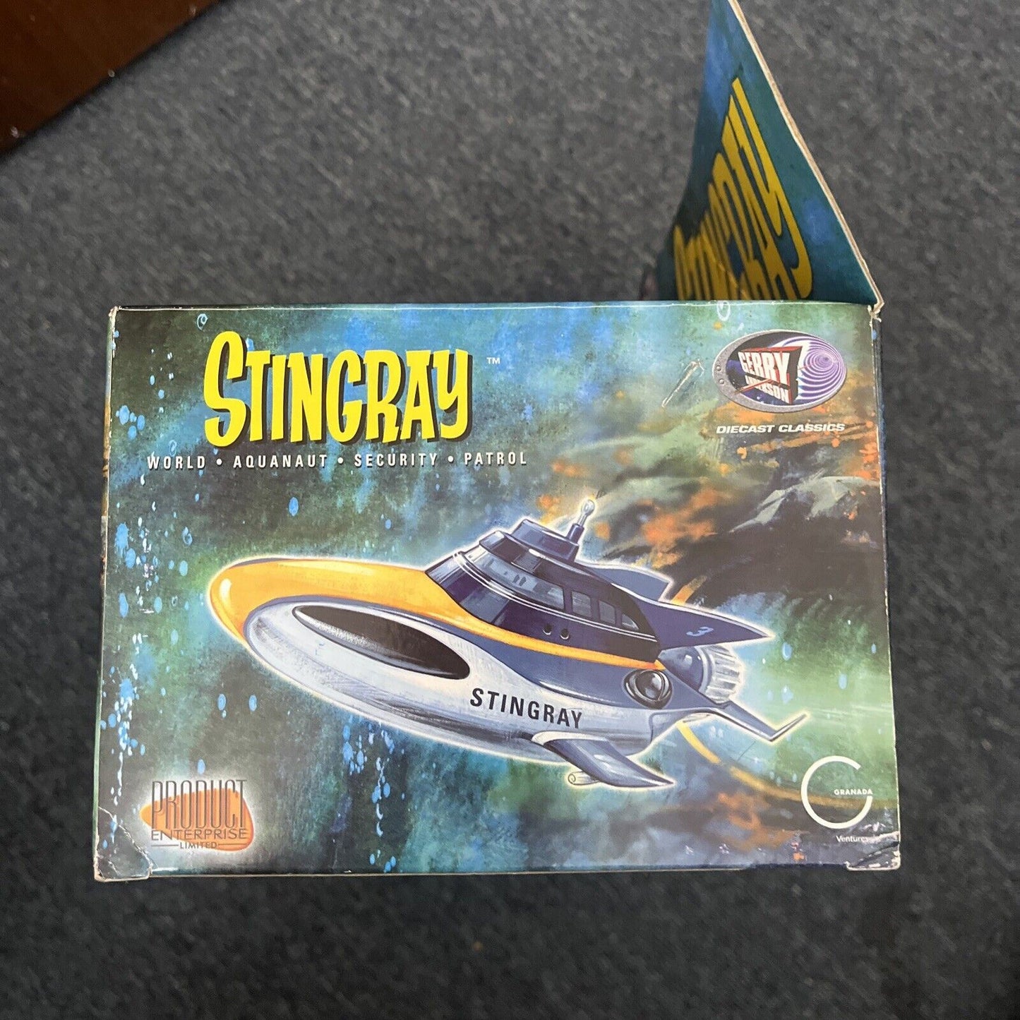 Gerry Anderson - STINGRAY - Diecast Model - Product Enterprise 2005