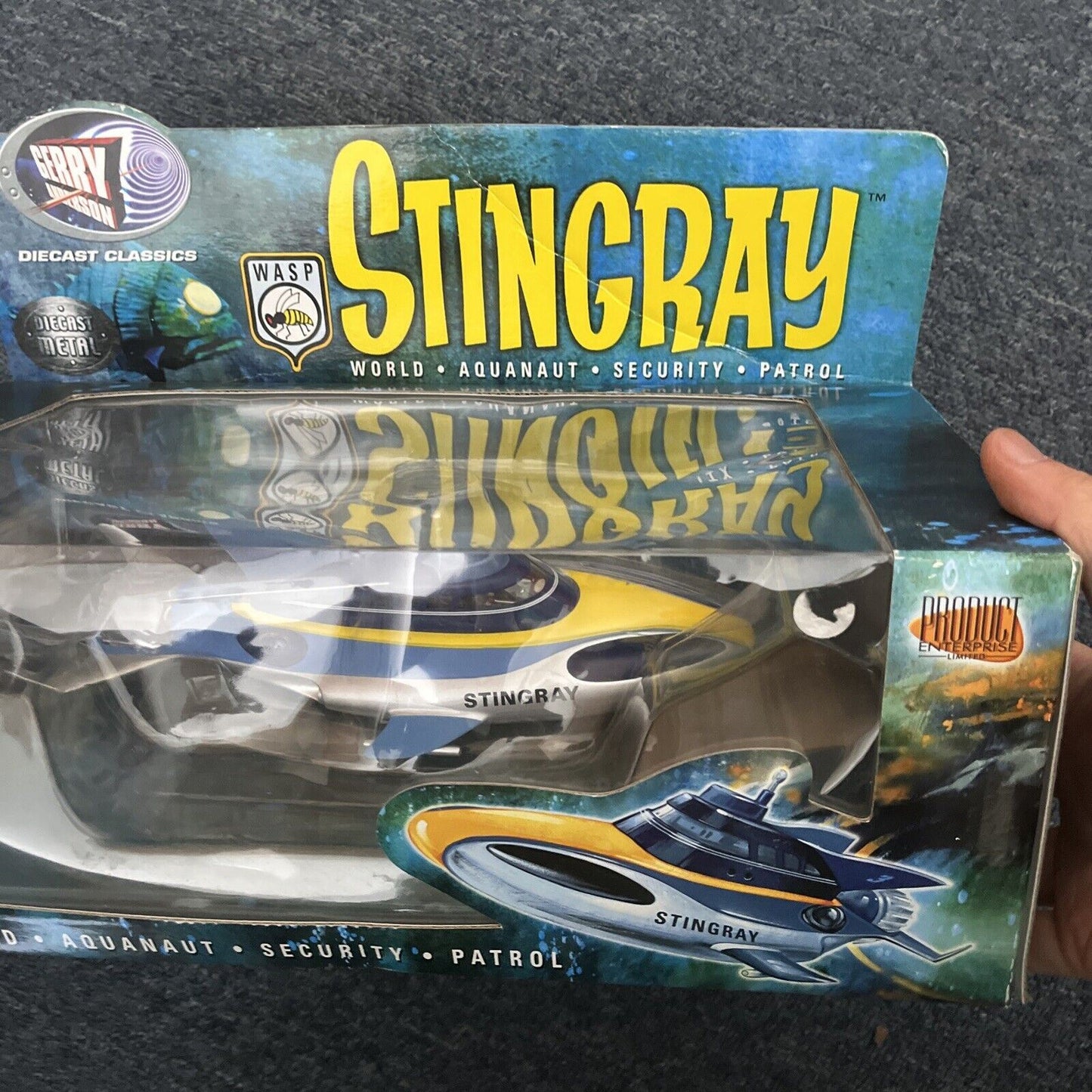 Gerry Anderson - STINGRAY - Diecast Model - Product Enterprise 2005