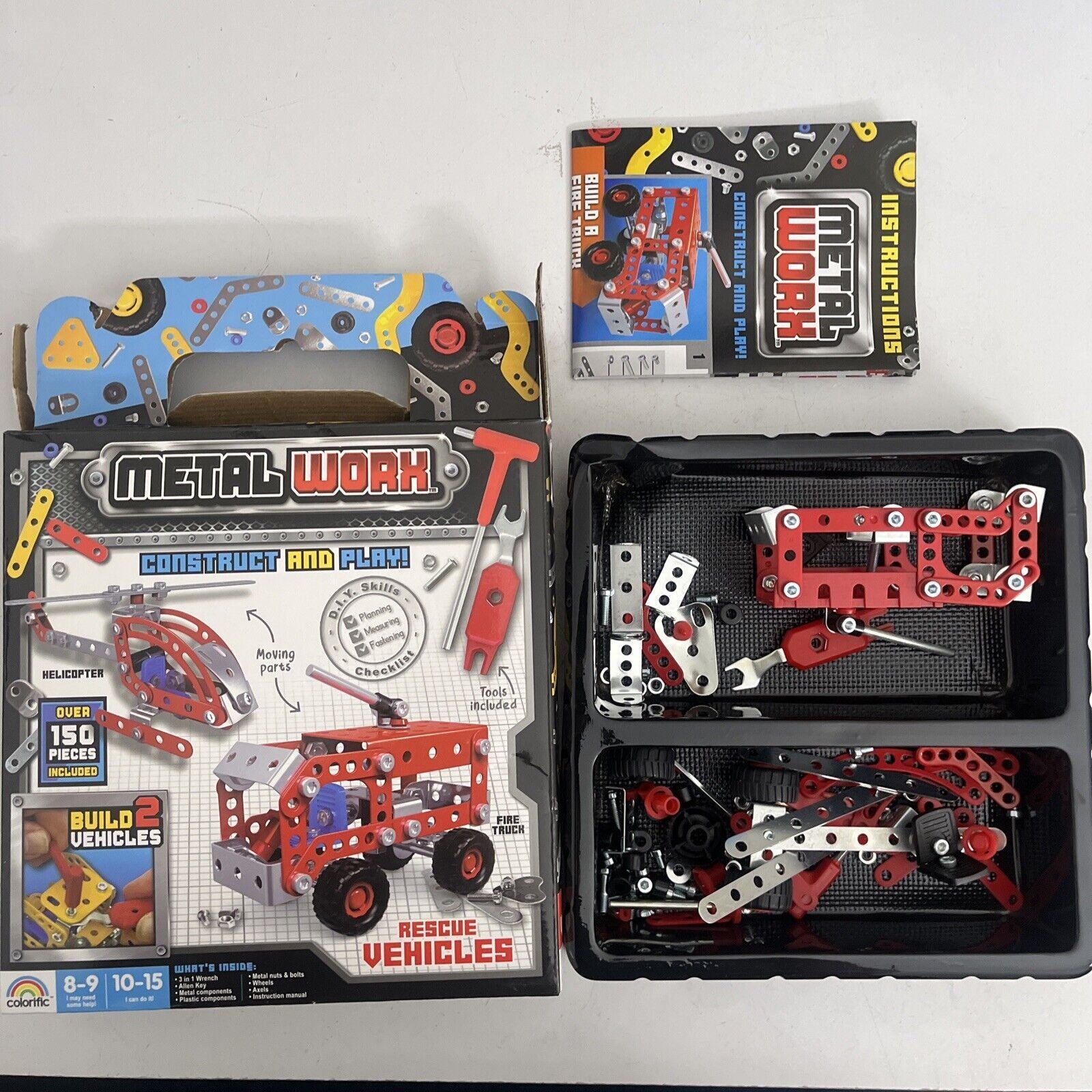 Metal Worx Twin Pack Rescue Vehicles Retro Unit