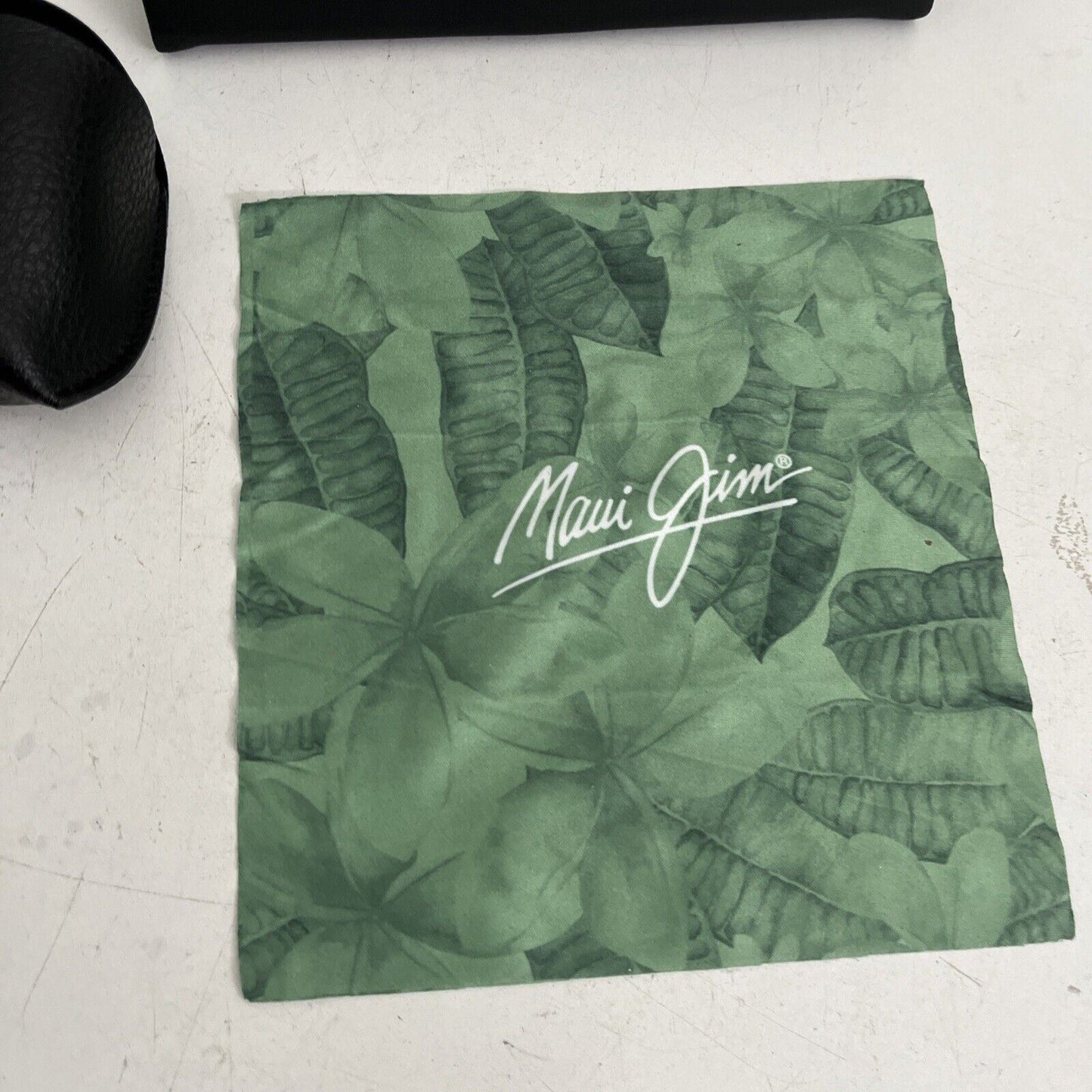 Genuine RayBan & Maui Jim Case and Cloth *No Glasses*
