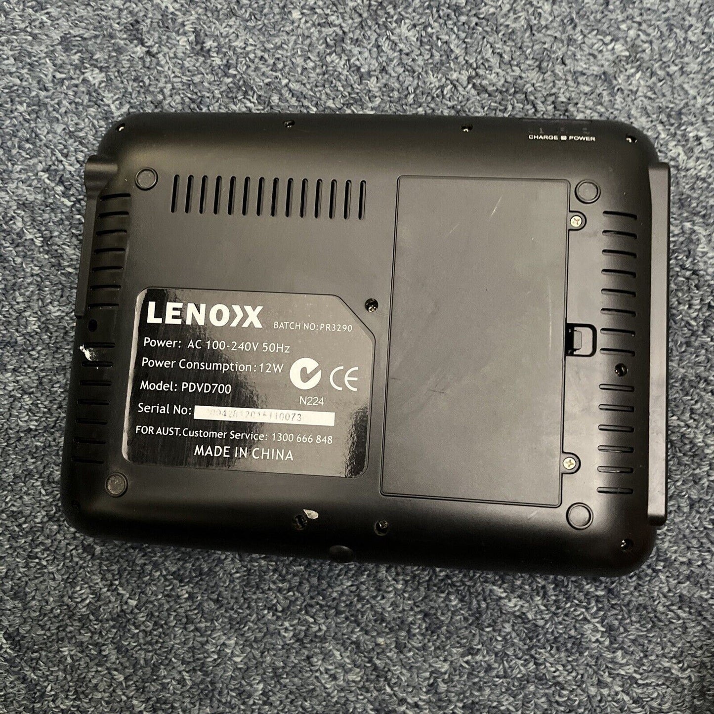 Lenoxx 7" Portable DVD Player PDVD700