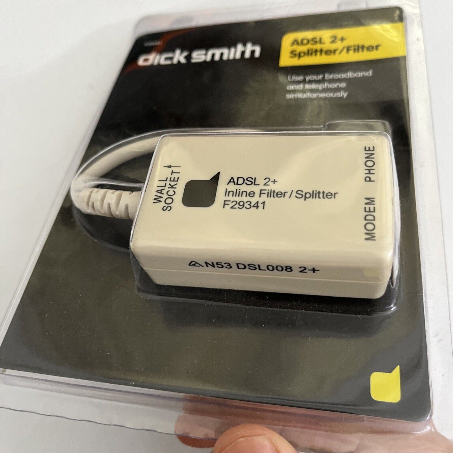 *New Sealed* Dick Smith ADSL 2+ Splitter/Filter