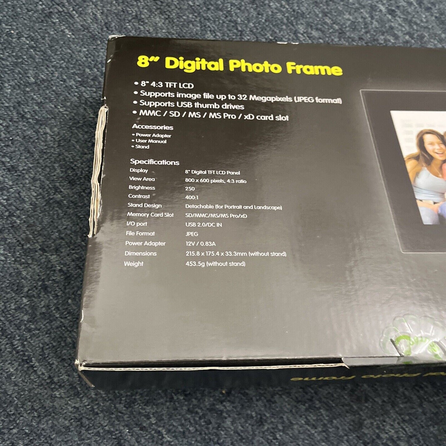 *New* Dick Smith 8" Digital Photo Frame XG4244