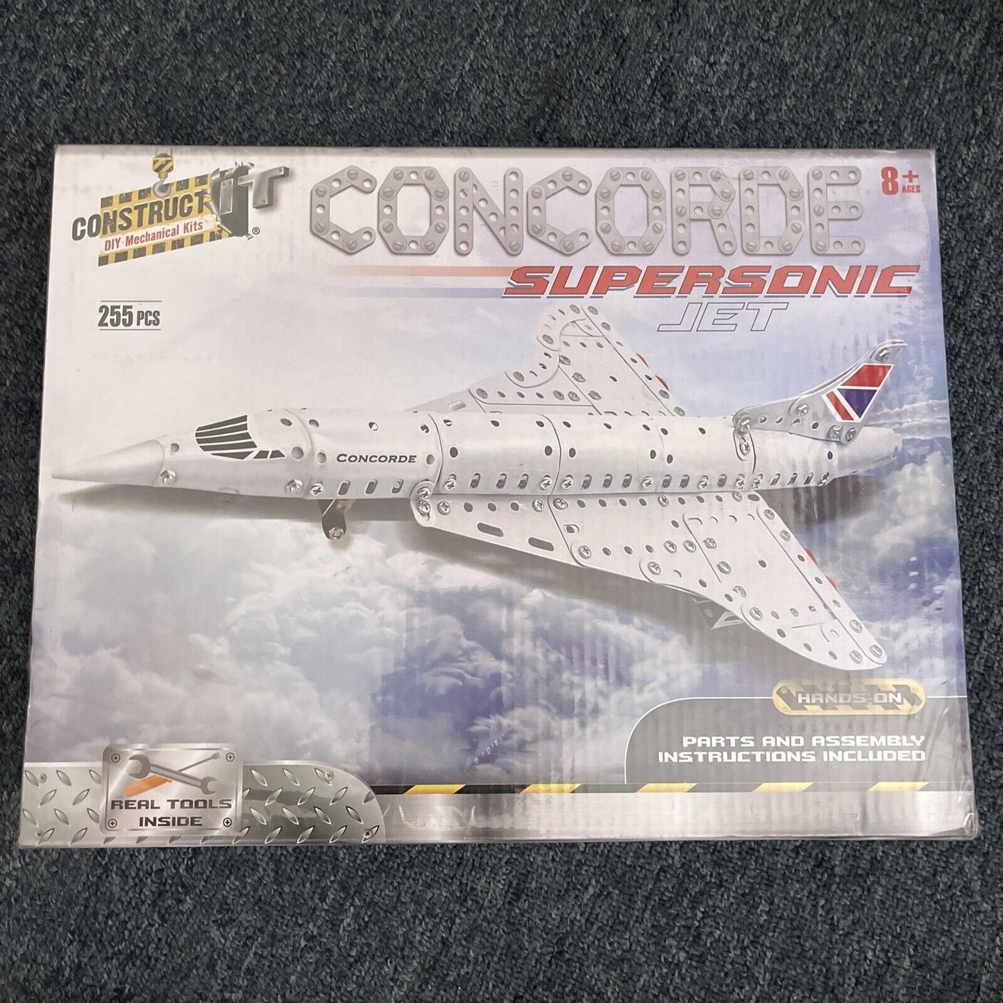 *New Sealed* Construct-It Concorde Supersonic Jet - DIY Mechanism Kits