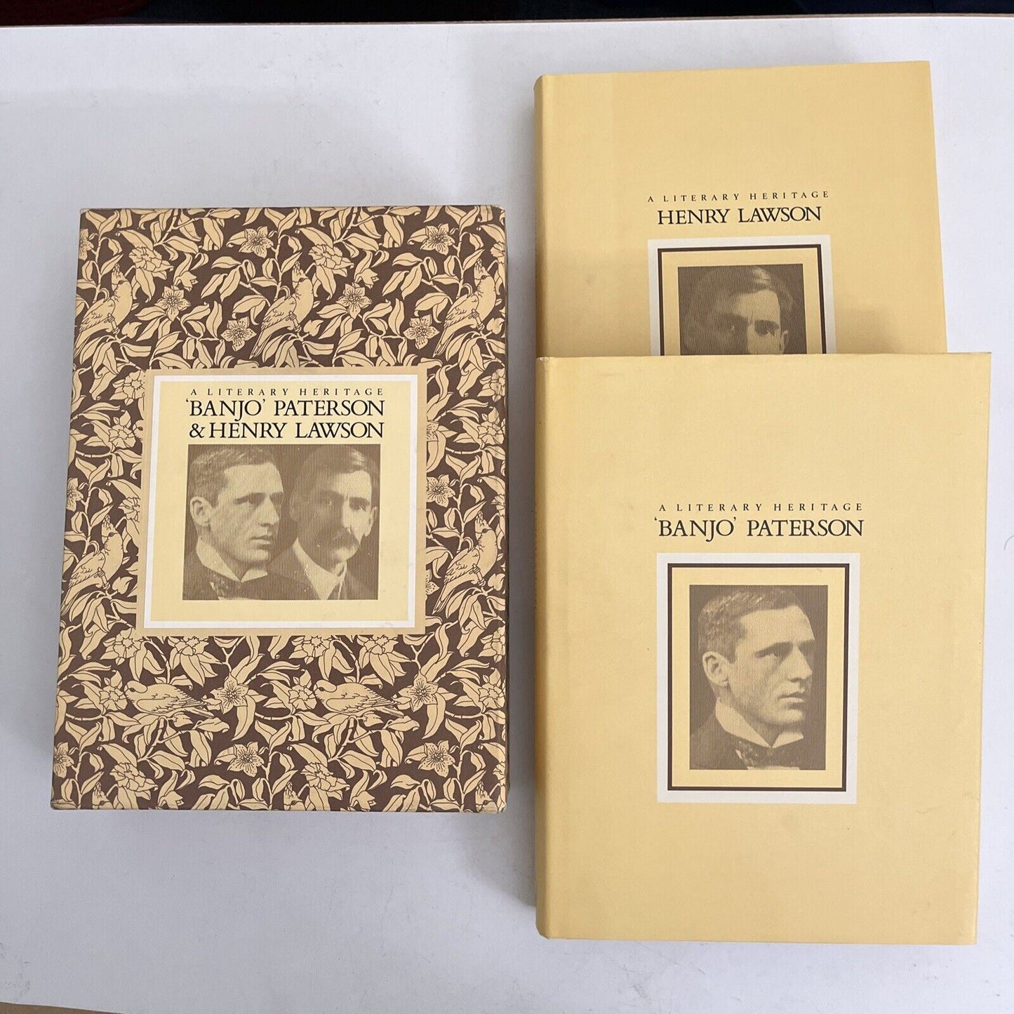 A Literary Heritage: 'Banjo' Paterson & Henry Lawson Boxed Set 2 x Hardcover