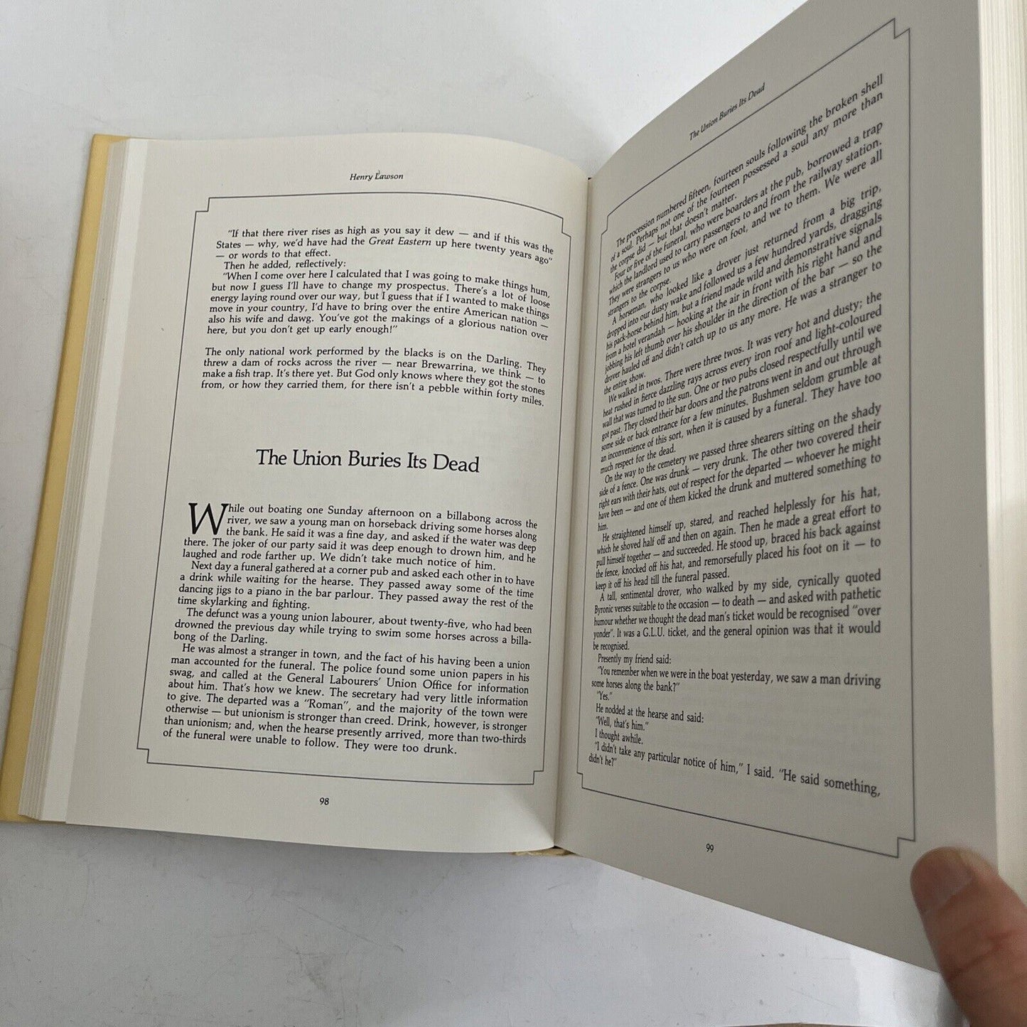 A Literary Heritage: 'Banjo' Paterson & Henry Lawson Boxed Set 2 x Hardcover
