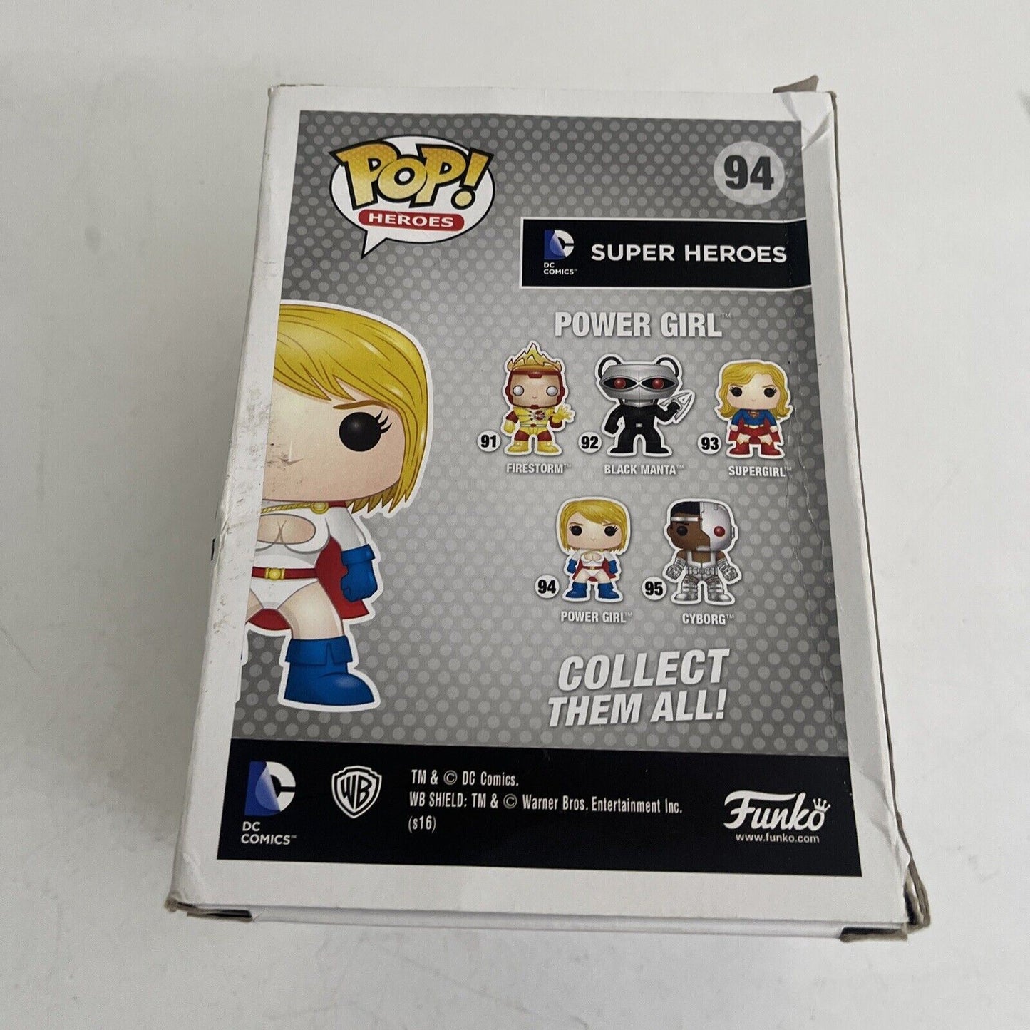 Power Girl DC Super Heroes #94 Funko pop! vinyl