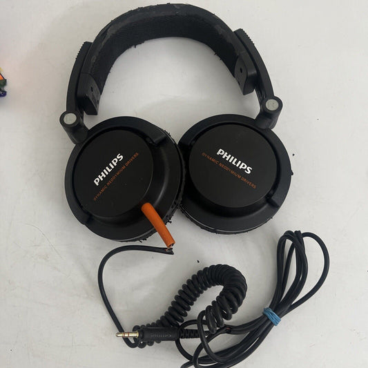 Philips NL9206AD-4 Drachten Headphones *For Parts - Earpads heavily worn*