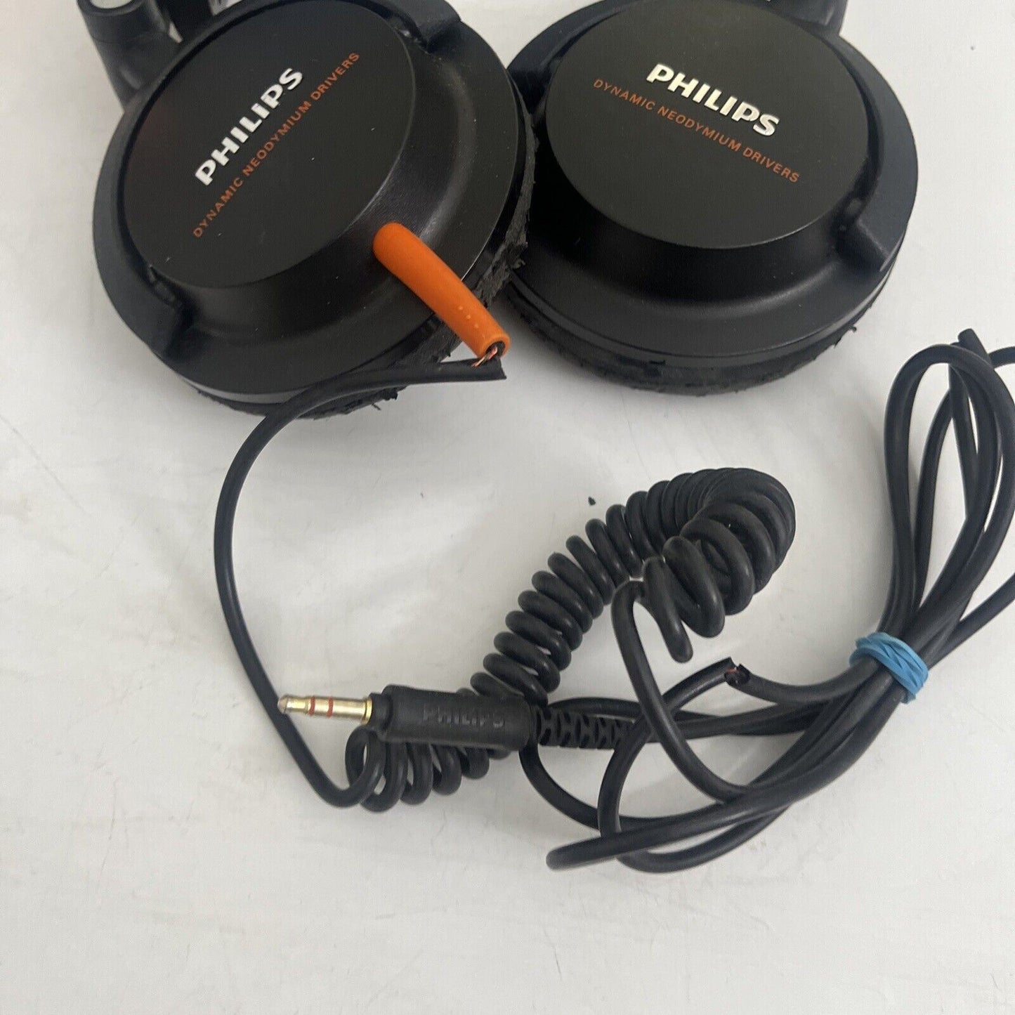 Philips NL9206AD-4 Drachten Headphones *For Parts - Earpads heavily worn*