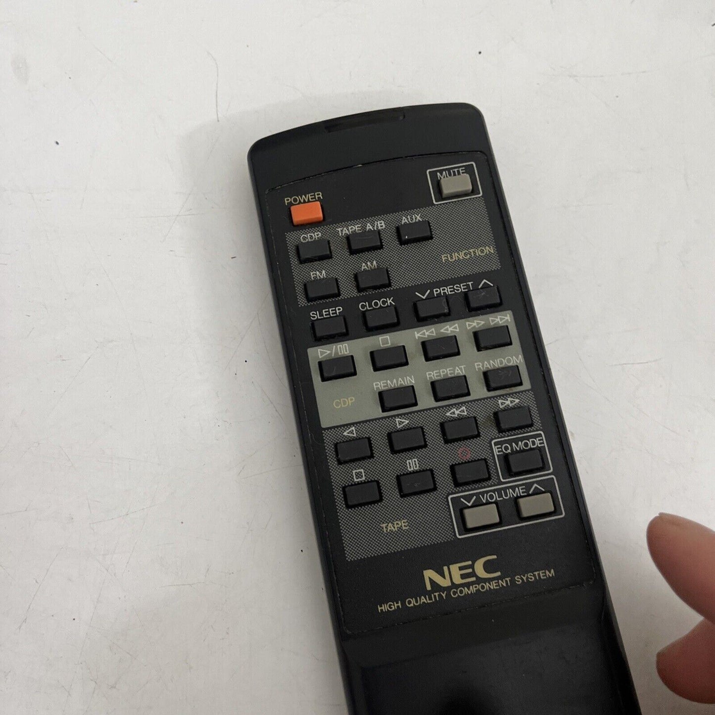 Genuine NEC Remote Control for Tape CD Player